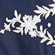 Flutter-sleeve top with embroidered trim WHITE j.crew: flutter-sleeve top with embroidered trim for women