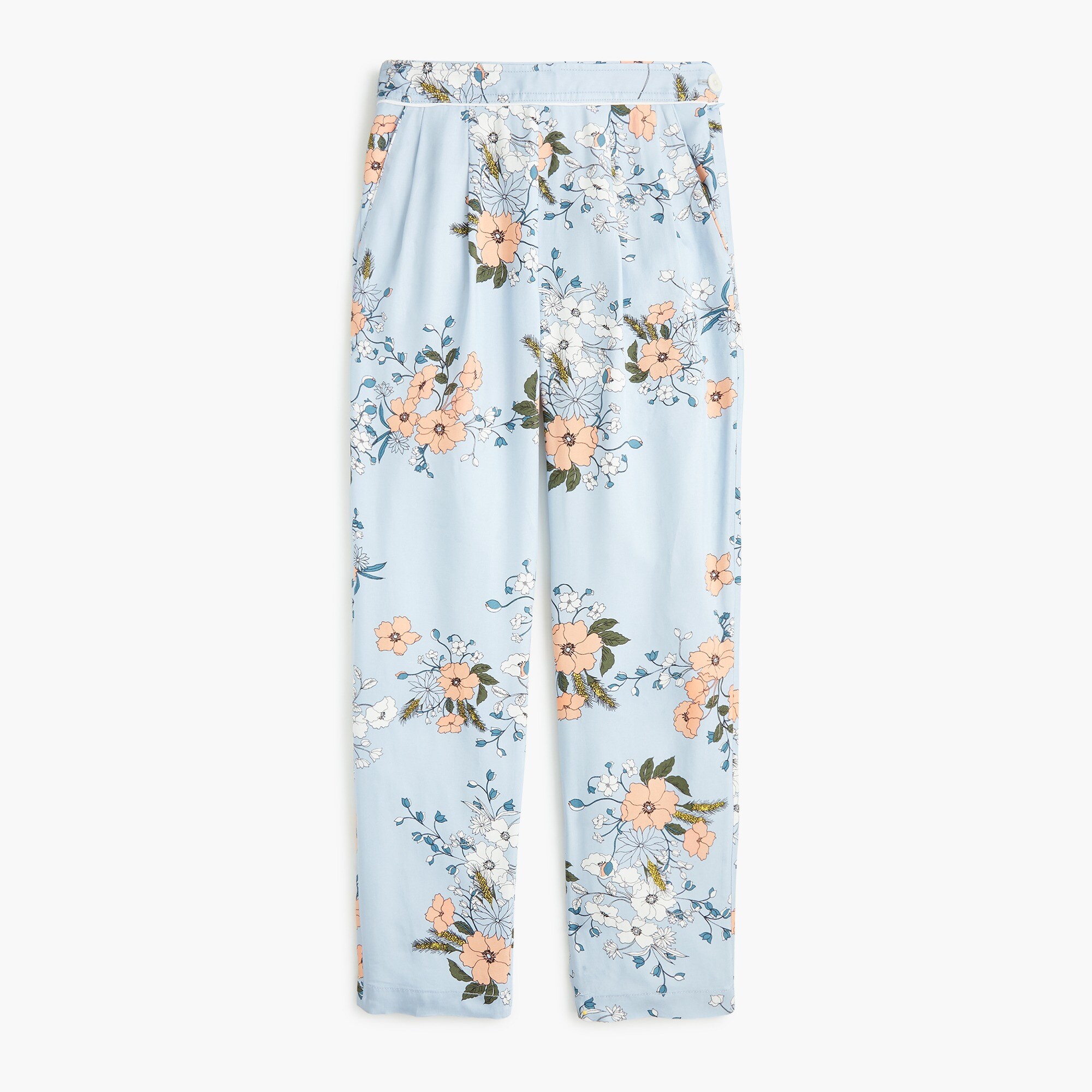 High-rise pant in garden floral