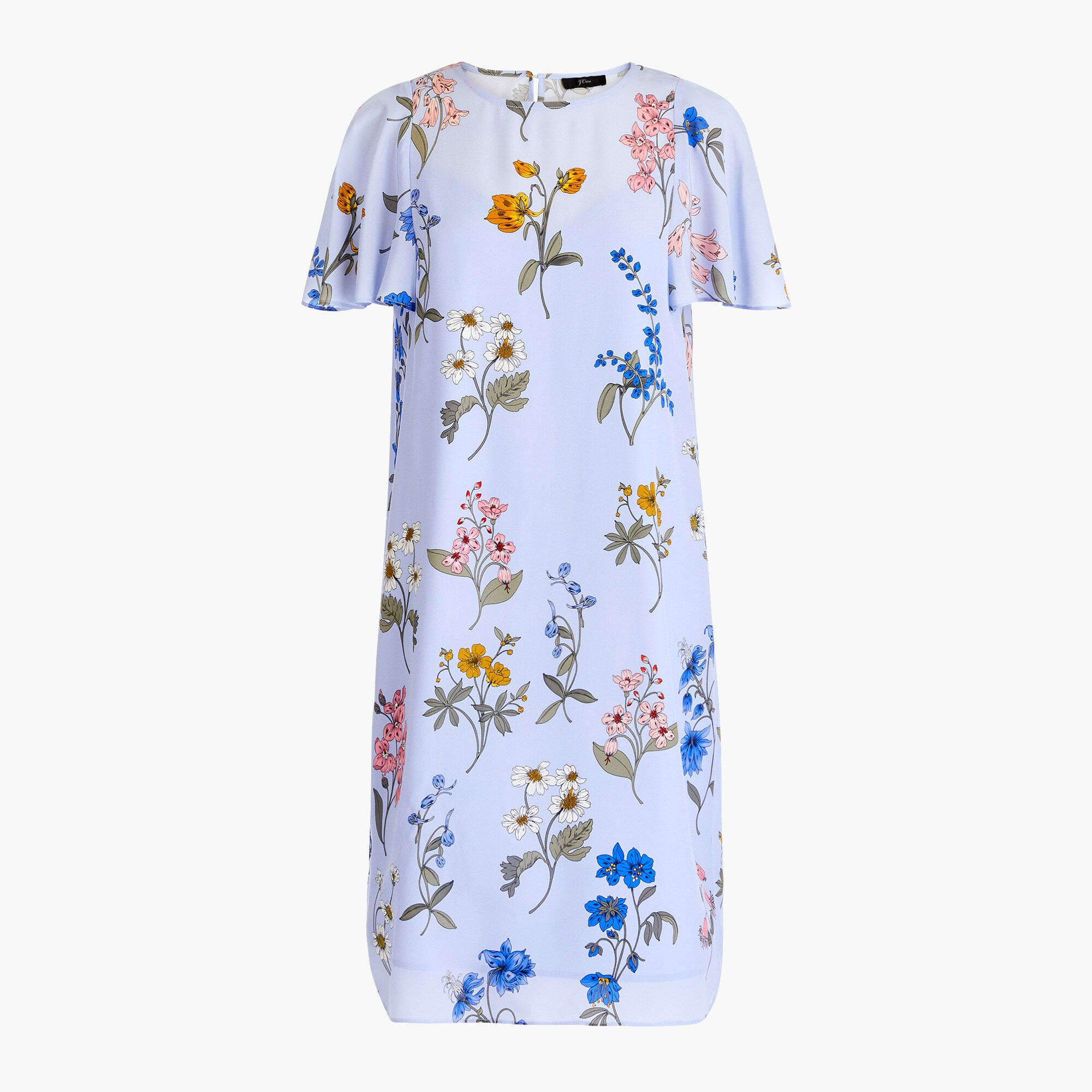 j crew silk shirt dress Tie-waist Shirt-dress In Foulard Print For Women