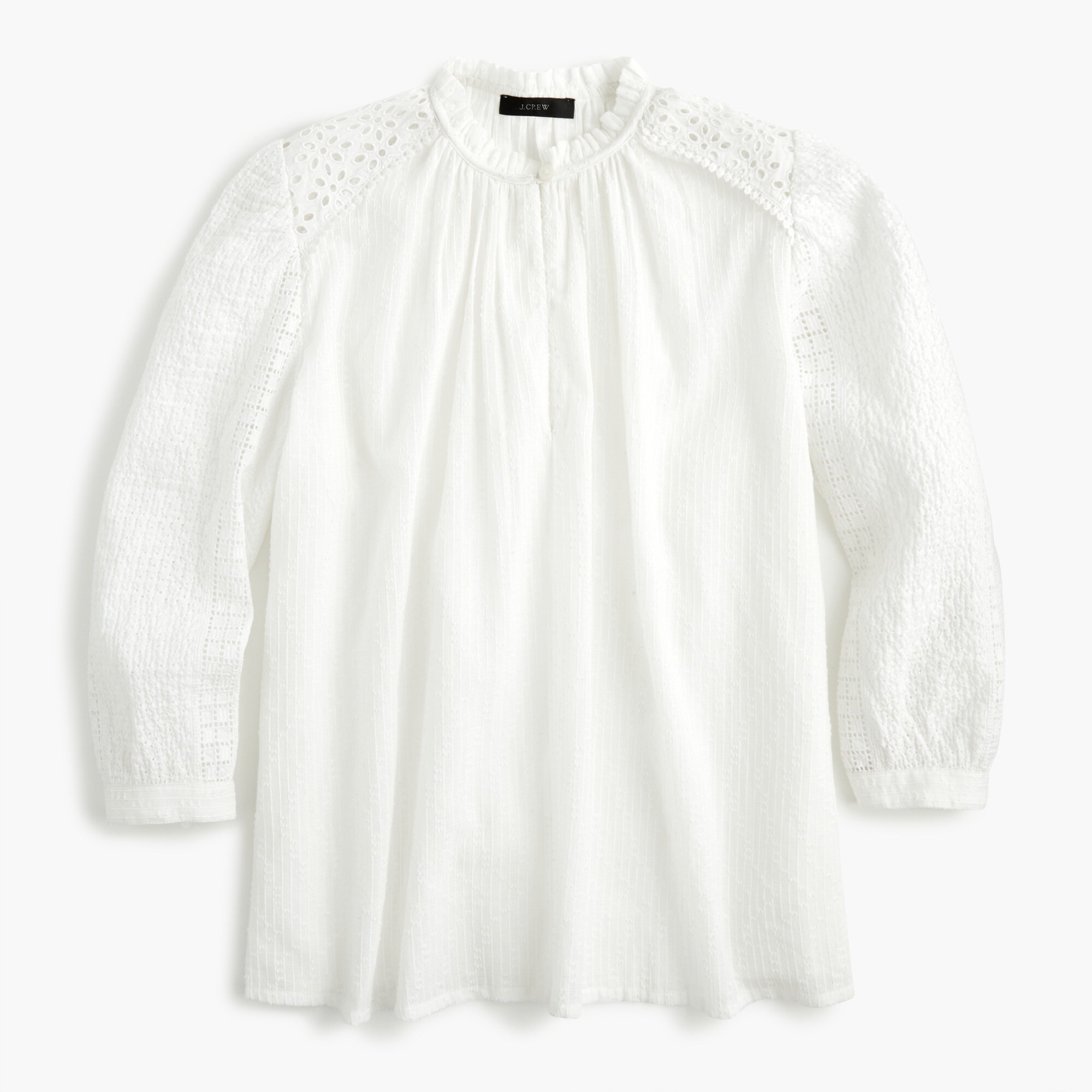 Mixed eyelet popover