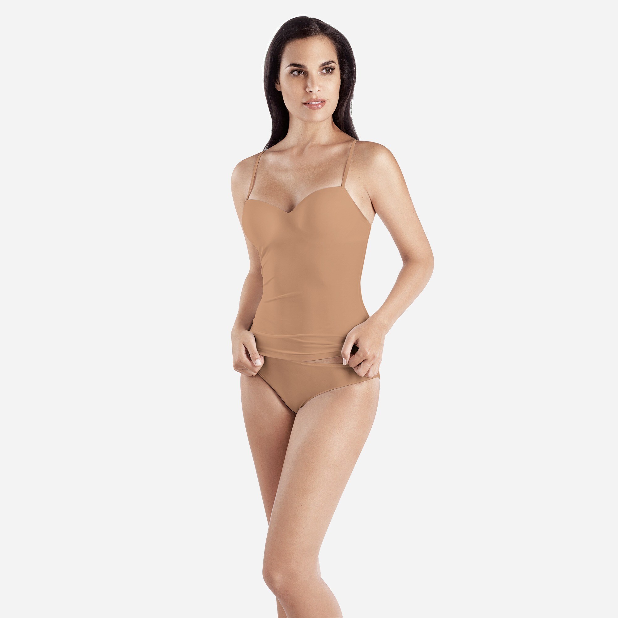 HANRO ブラトップ 75B 楽天市場】ハンロ HANRO ブラキャミソール PADDED BRA TOP