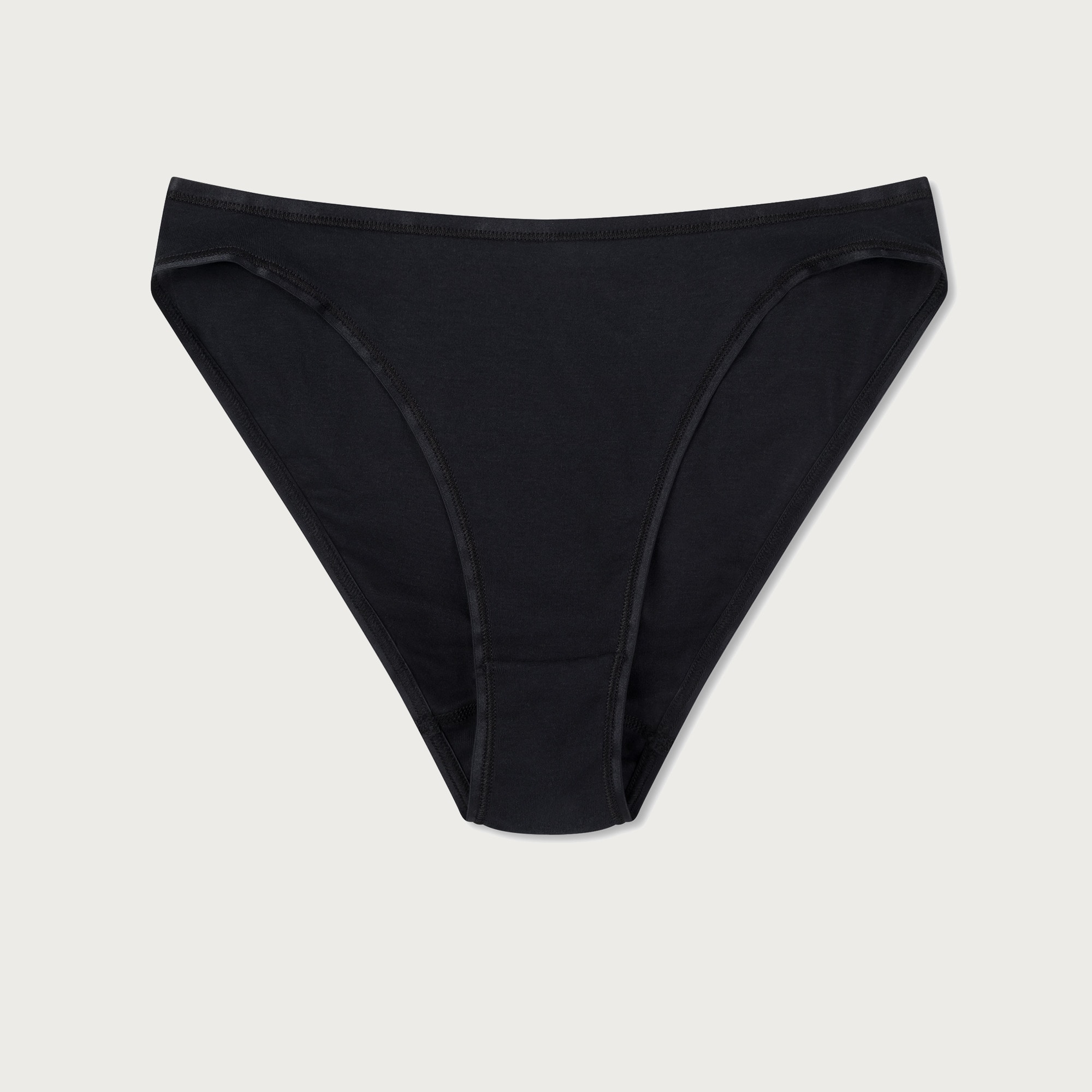HANRO® cotton seamless high-cut brief