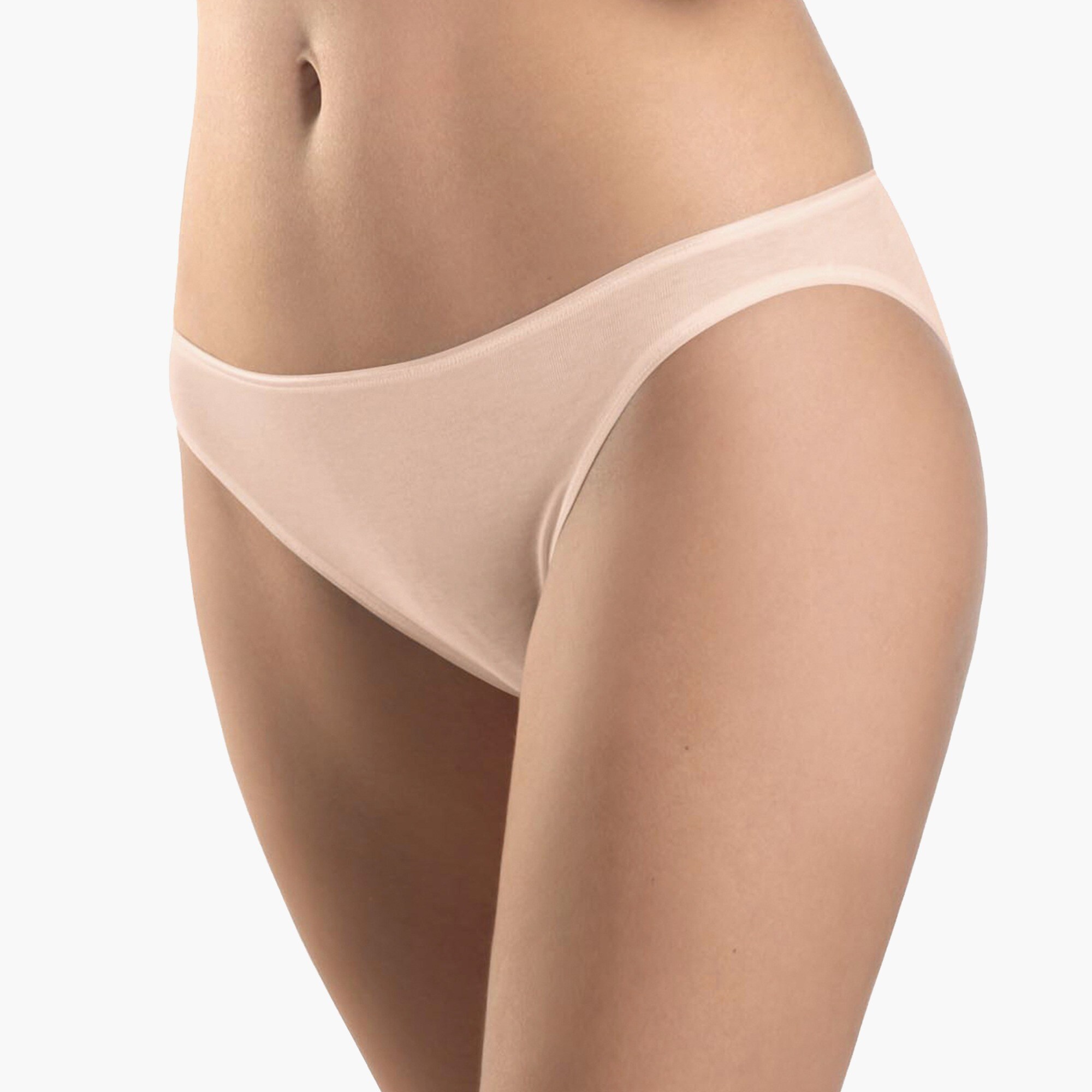 HANRO® cotton seamless high-cut brief