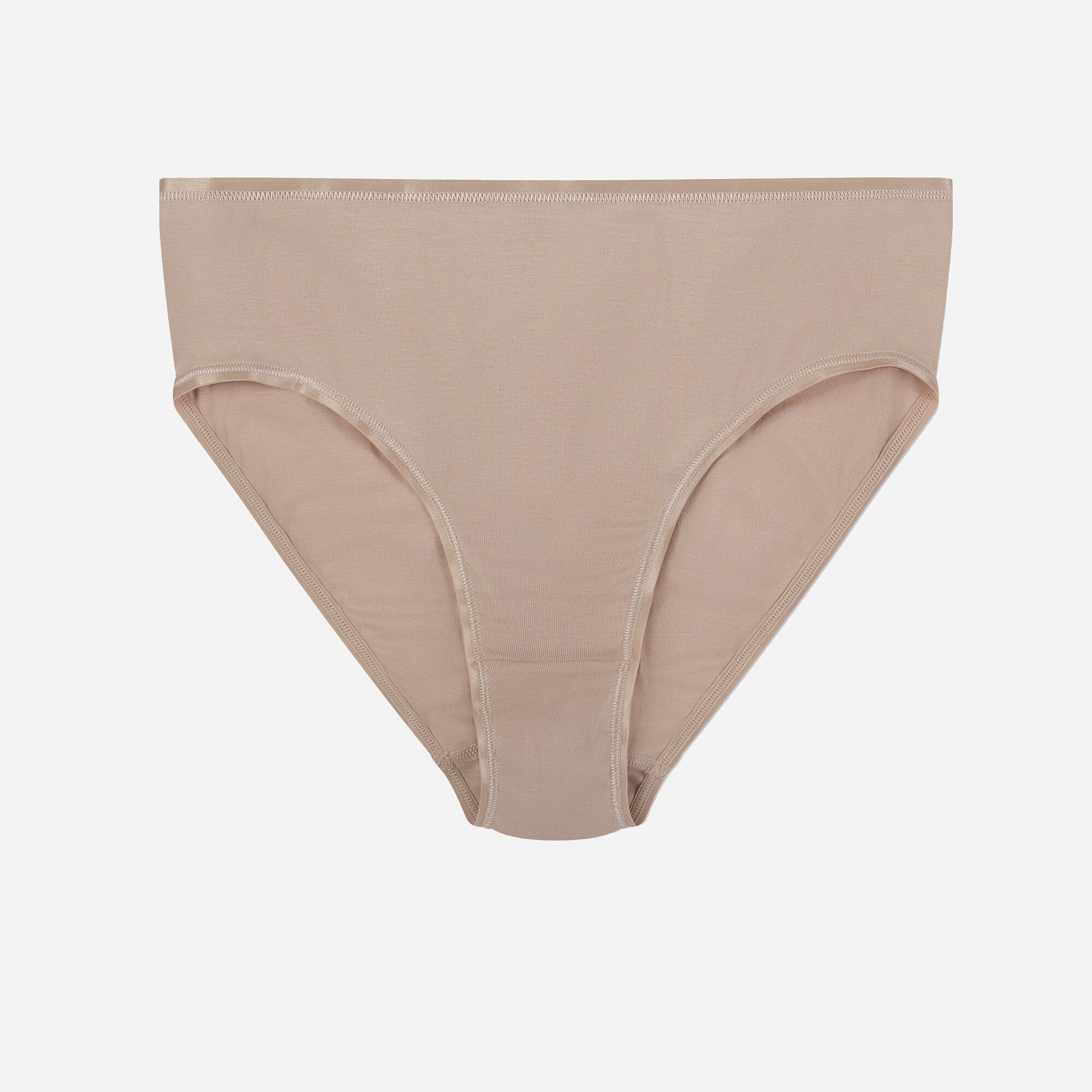 womens HANRO® cotton seamless full high-cut brief
