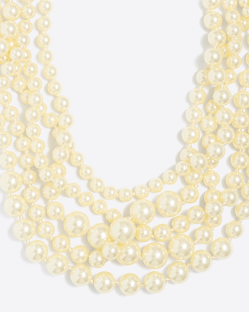  Multistrand pearl necklace