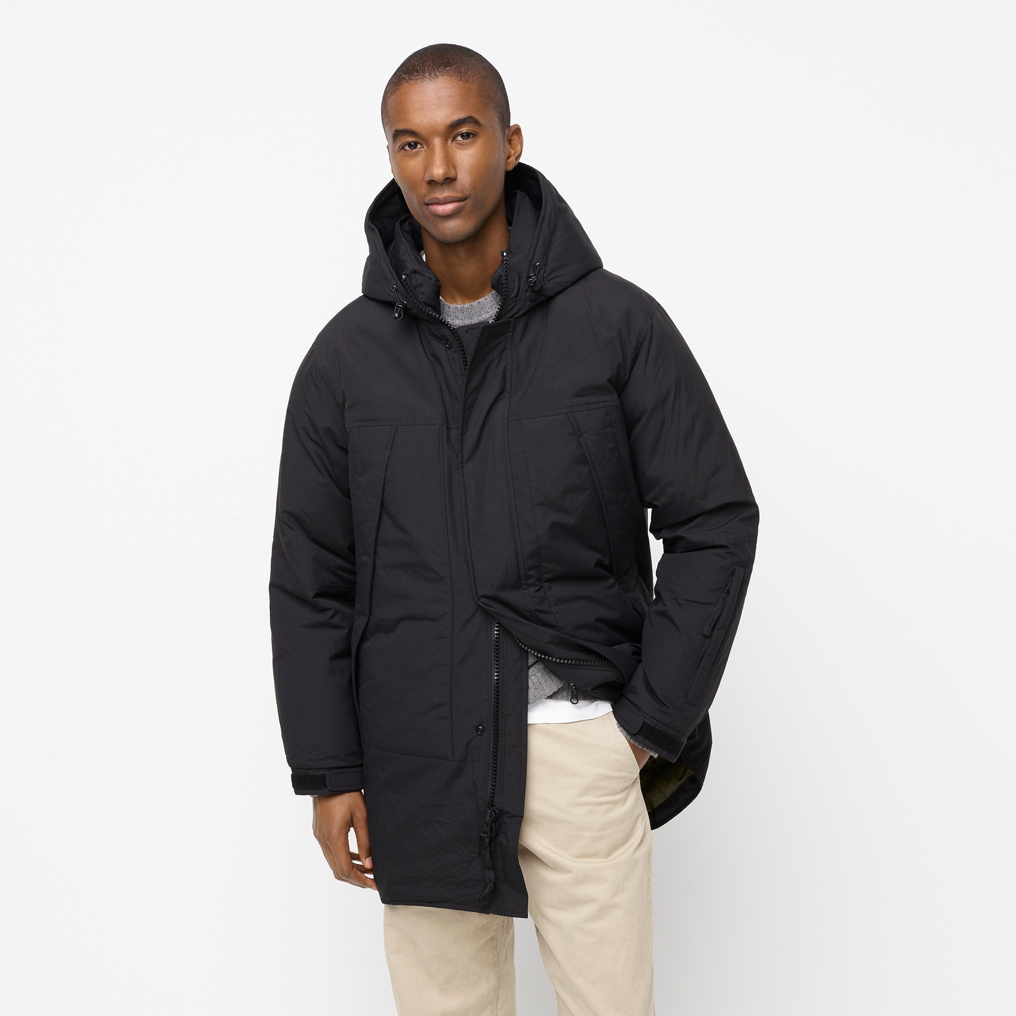 J.Crew Wallace Barnes Lofty Nylon Parka With Eco friendly PrimaLoft For Men