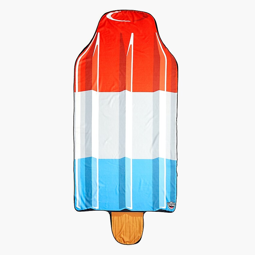 j.crew: kids' bigmouth inc. ice-pop beach blanket for girls, right side, view zoomed