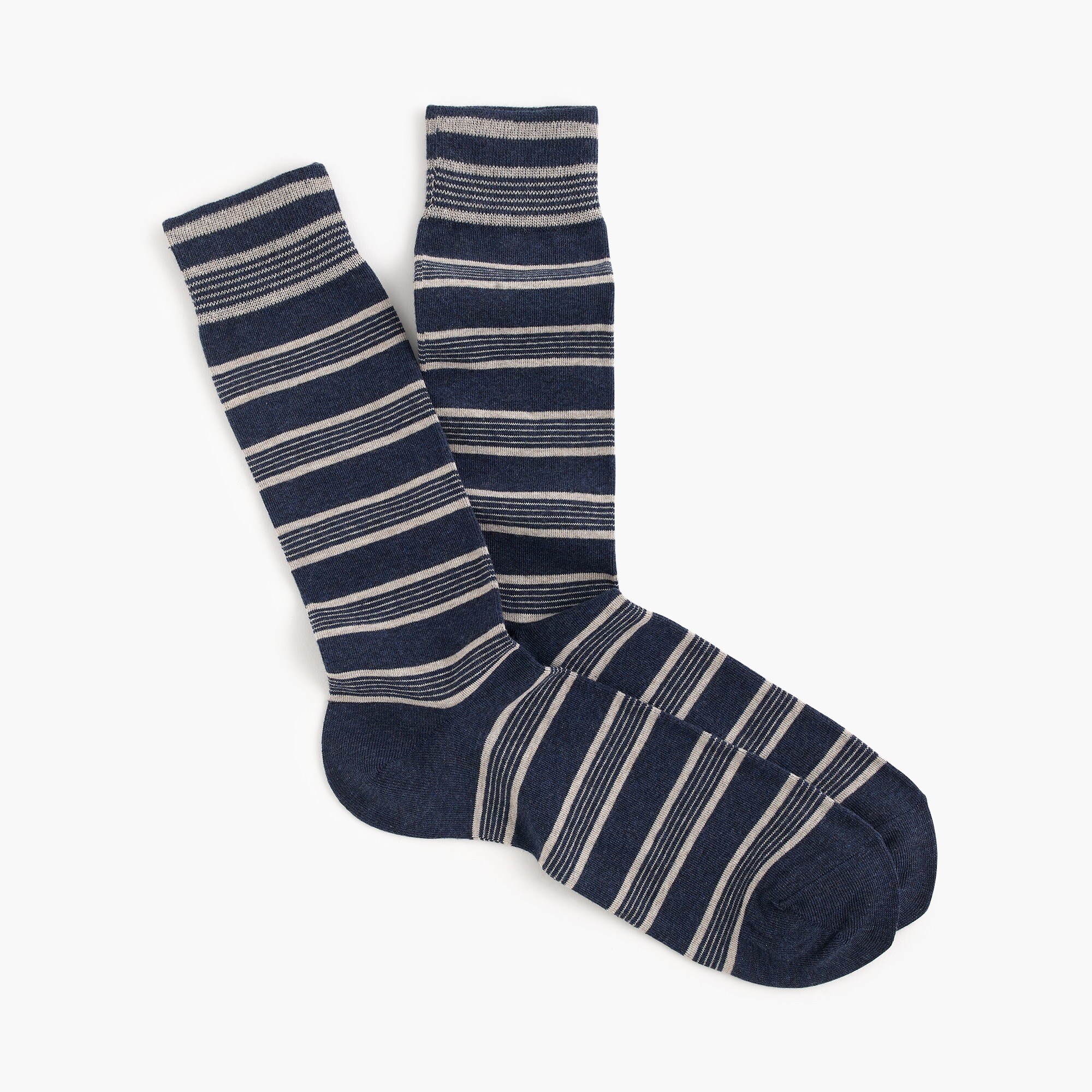J.Crew Blue Stripe Socks For Men