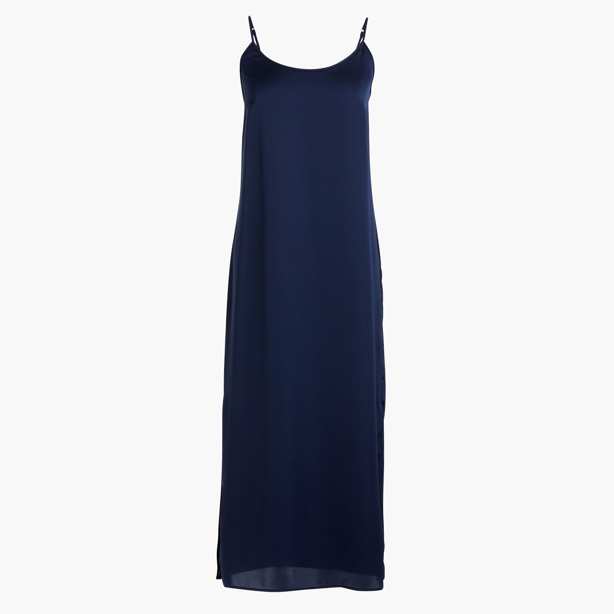 mid-length slip dress for women