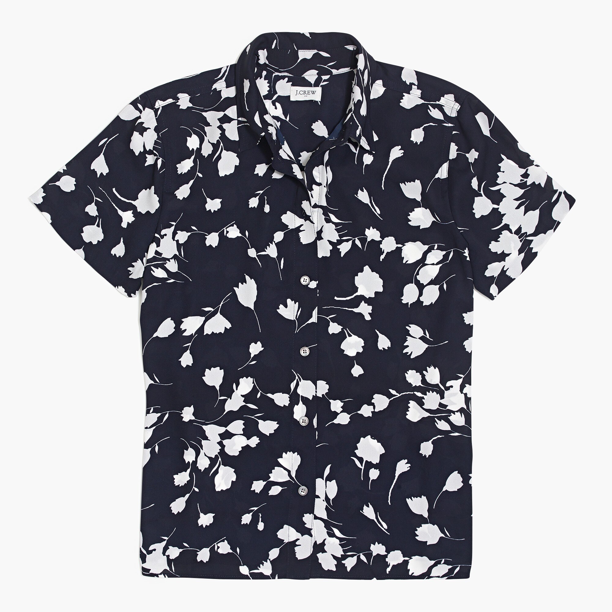 short-sleeve button-up shirt for women