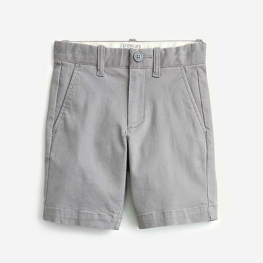 j.crew: boys' stretch stanton short in chino for boys, right side, view zoomed
