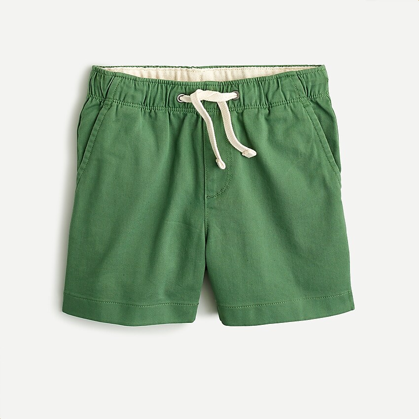j.crew: boys' dock short in midweight stretch chino for boys, right side, view zoomed