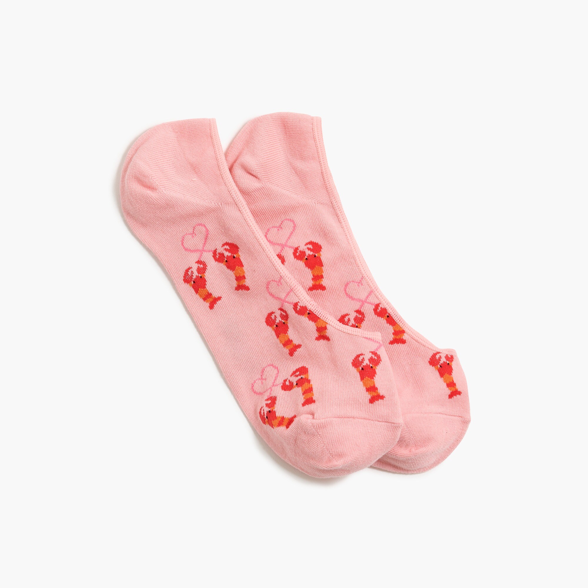 Love lobster no-show socks