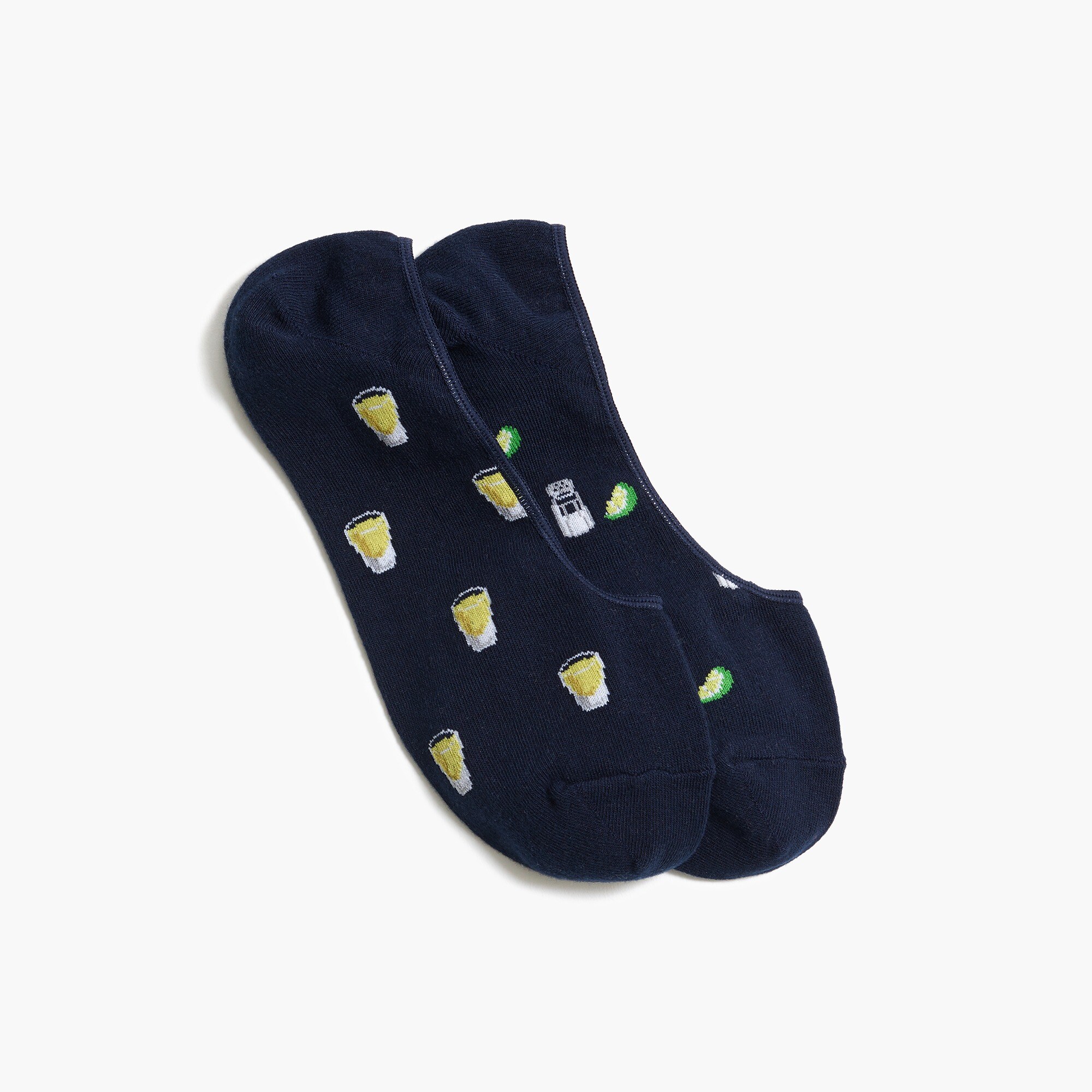 Tequila shot mismatched no-show socks
