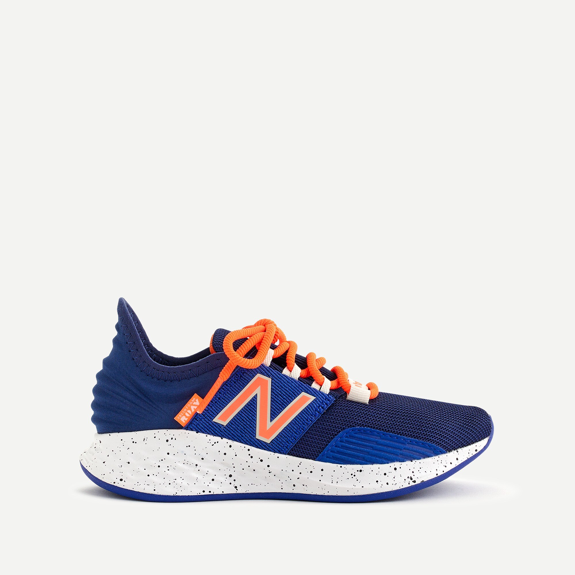 Kids' New Balance® for crewcuts navy Fresh Foam Roav sneakers in larger sizes