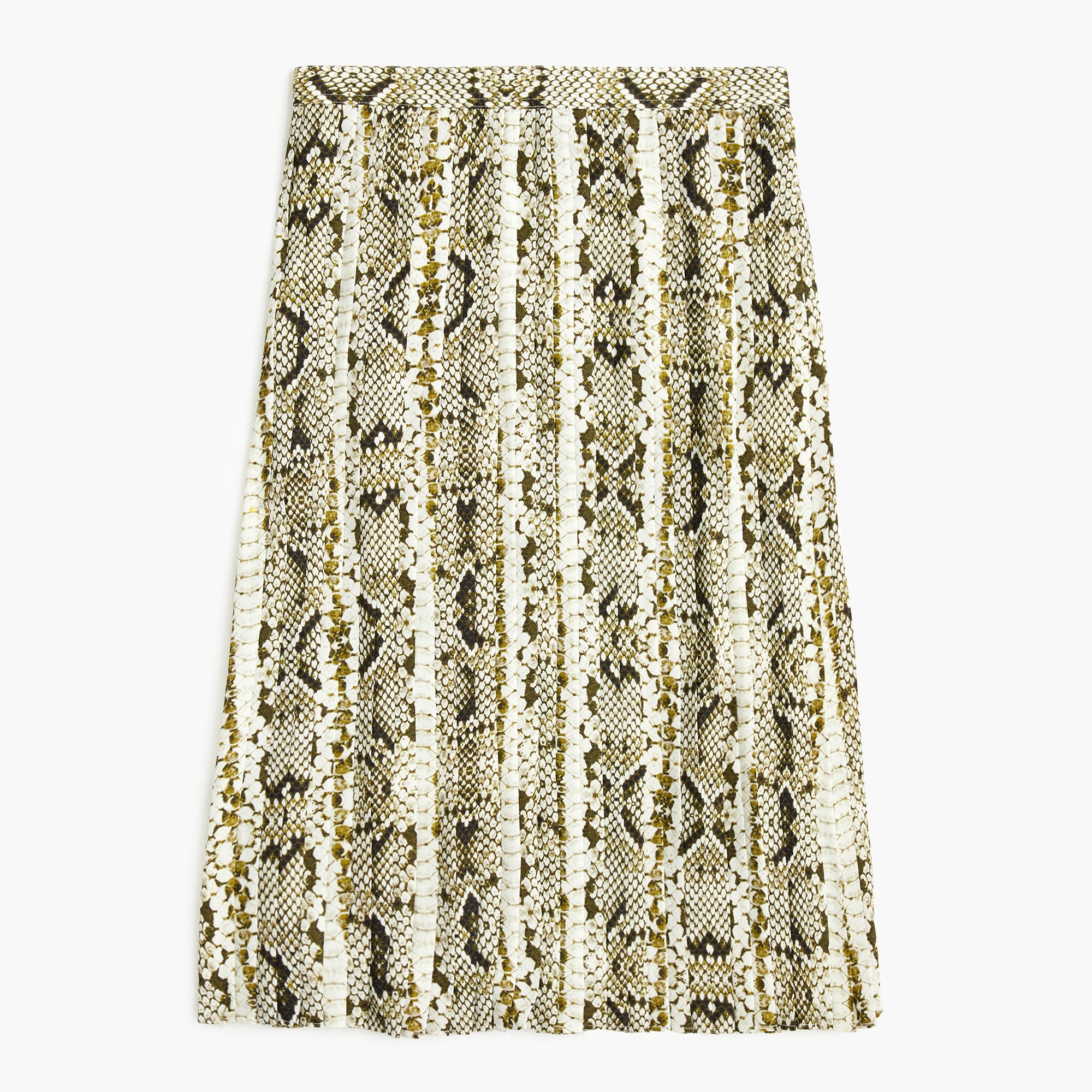 Pleated midi skirt j crew shop
