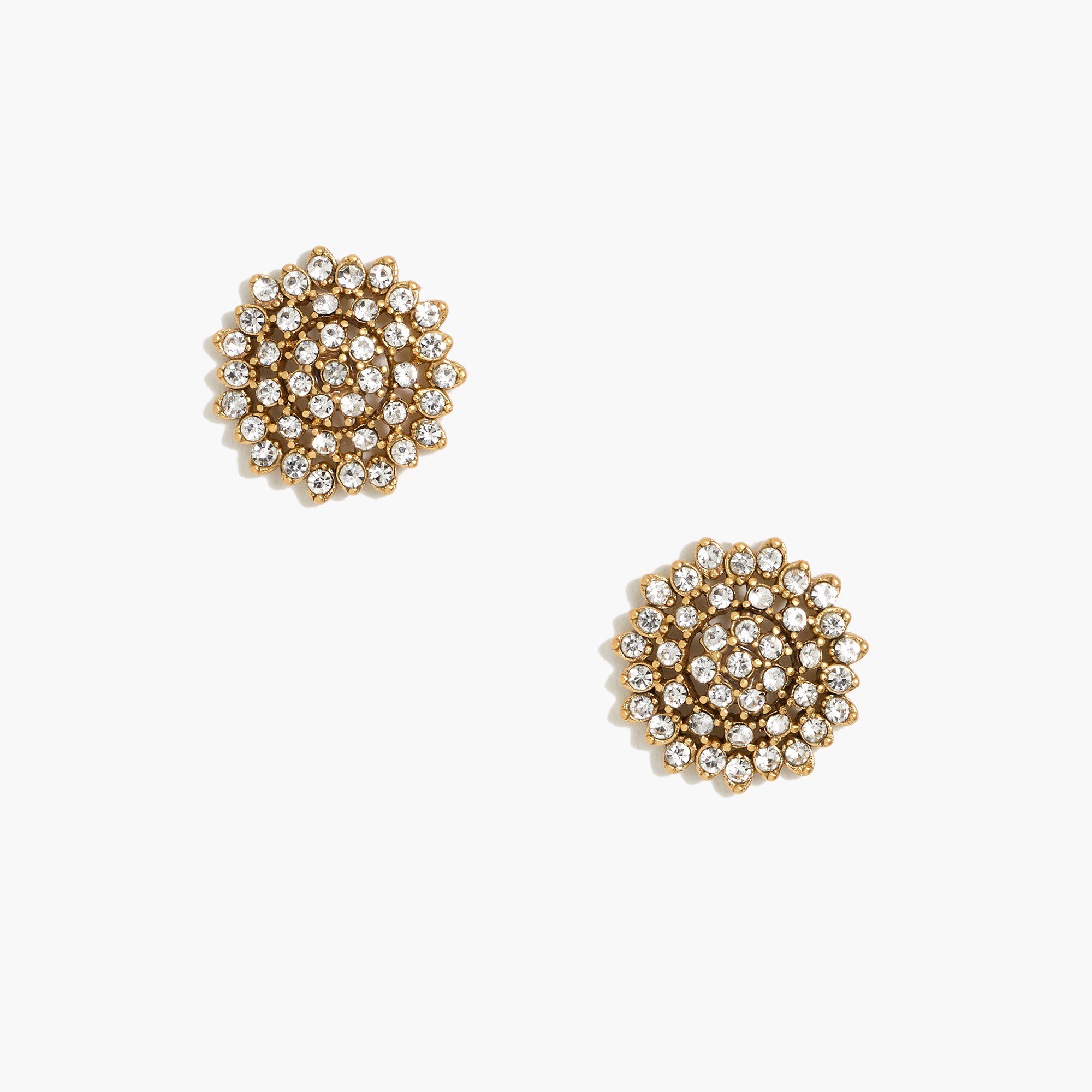 Crystal stud earrings