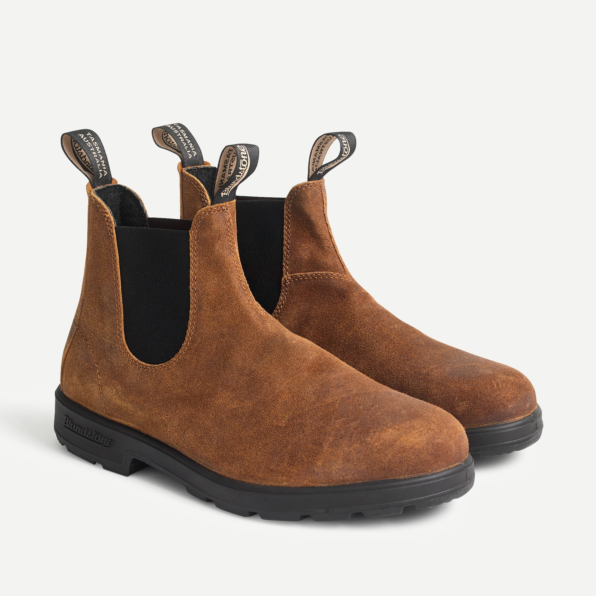 blundstone suede boots