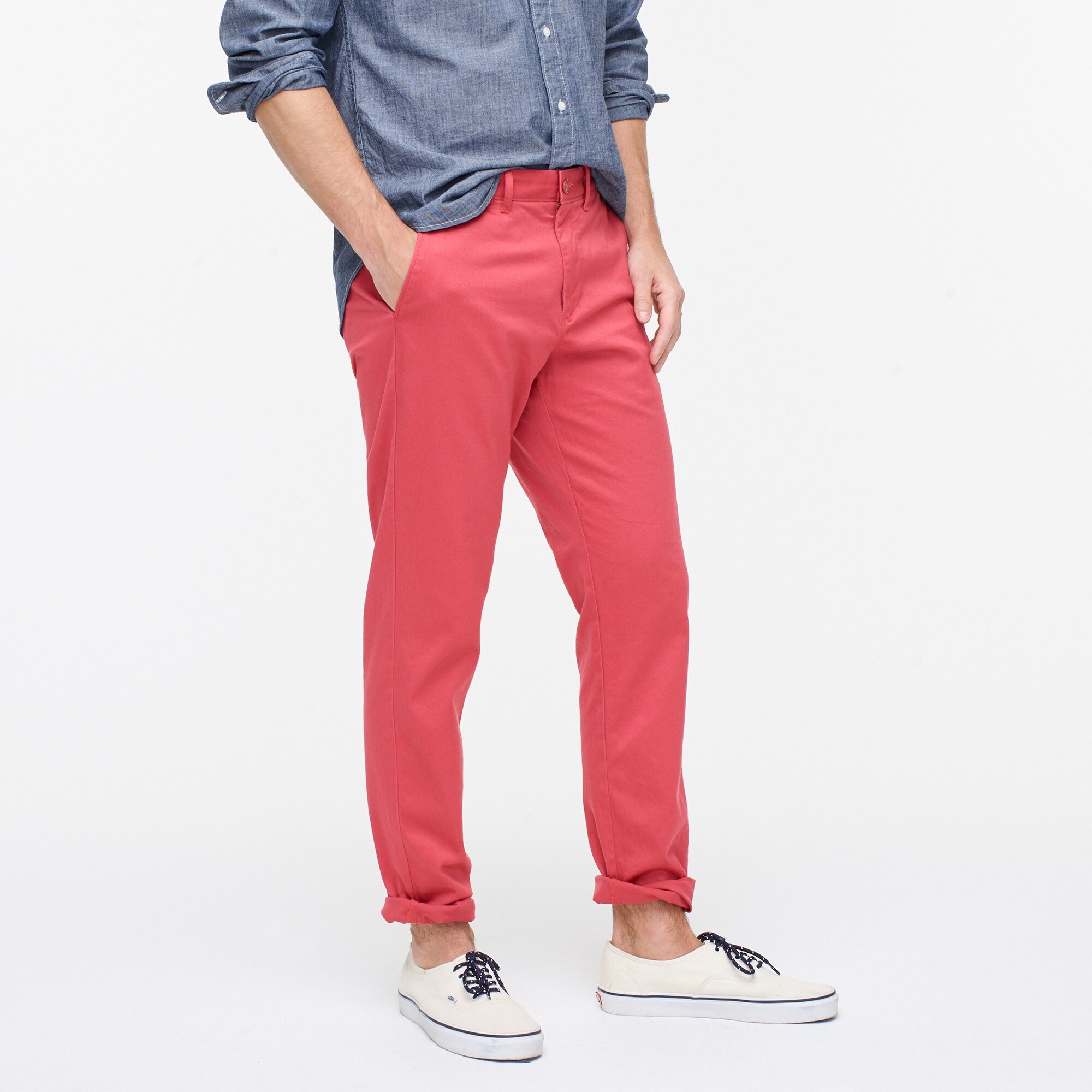j crew athletic fit chino