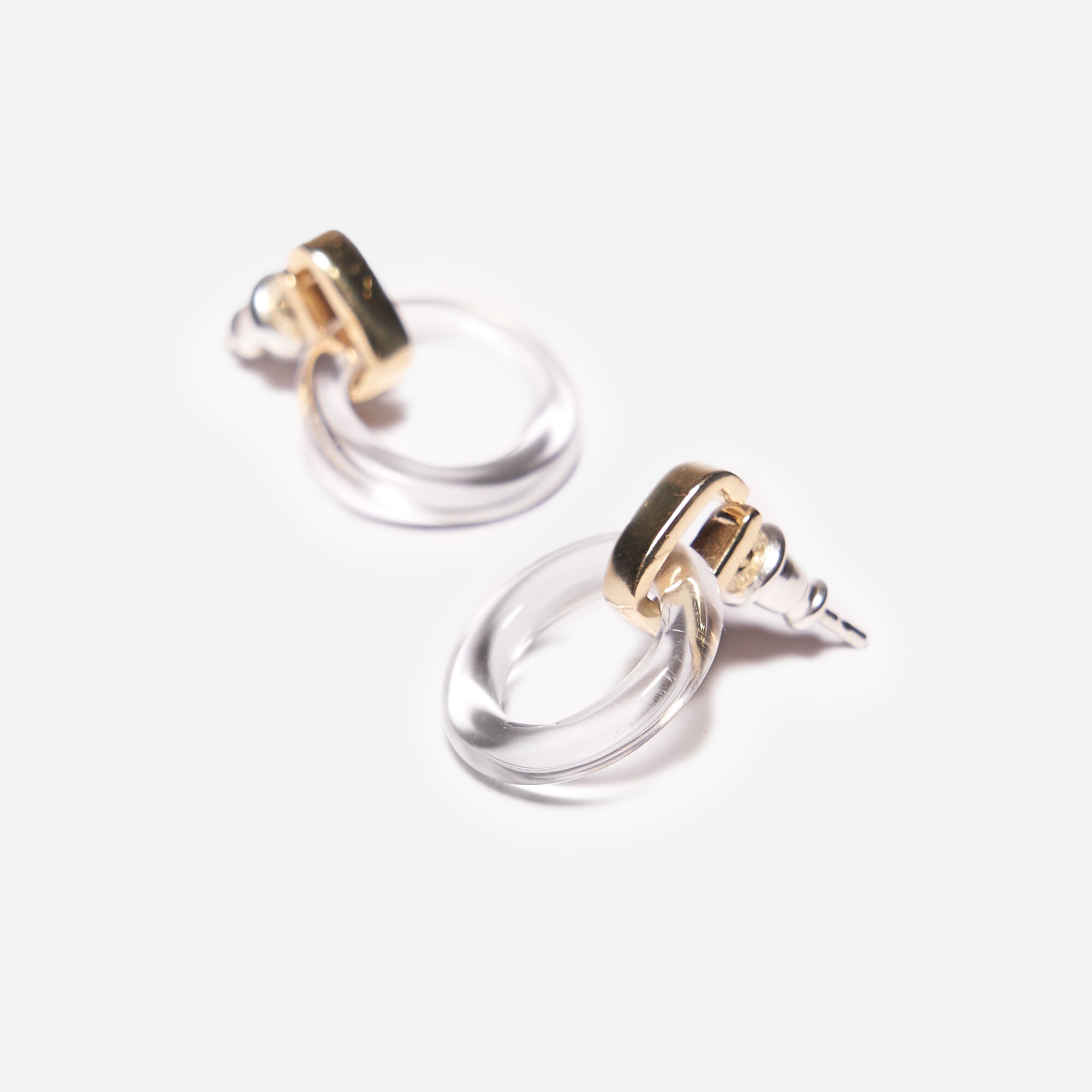 j.crew: odette new york&reg; beau hoop earrings for women, right side, view zoomed