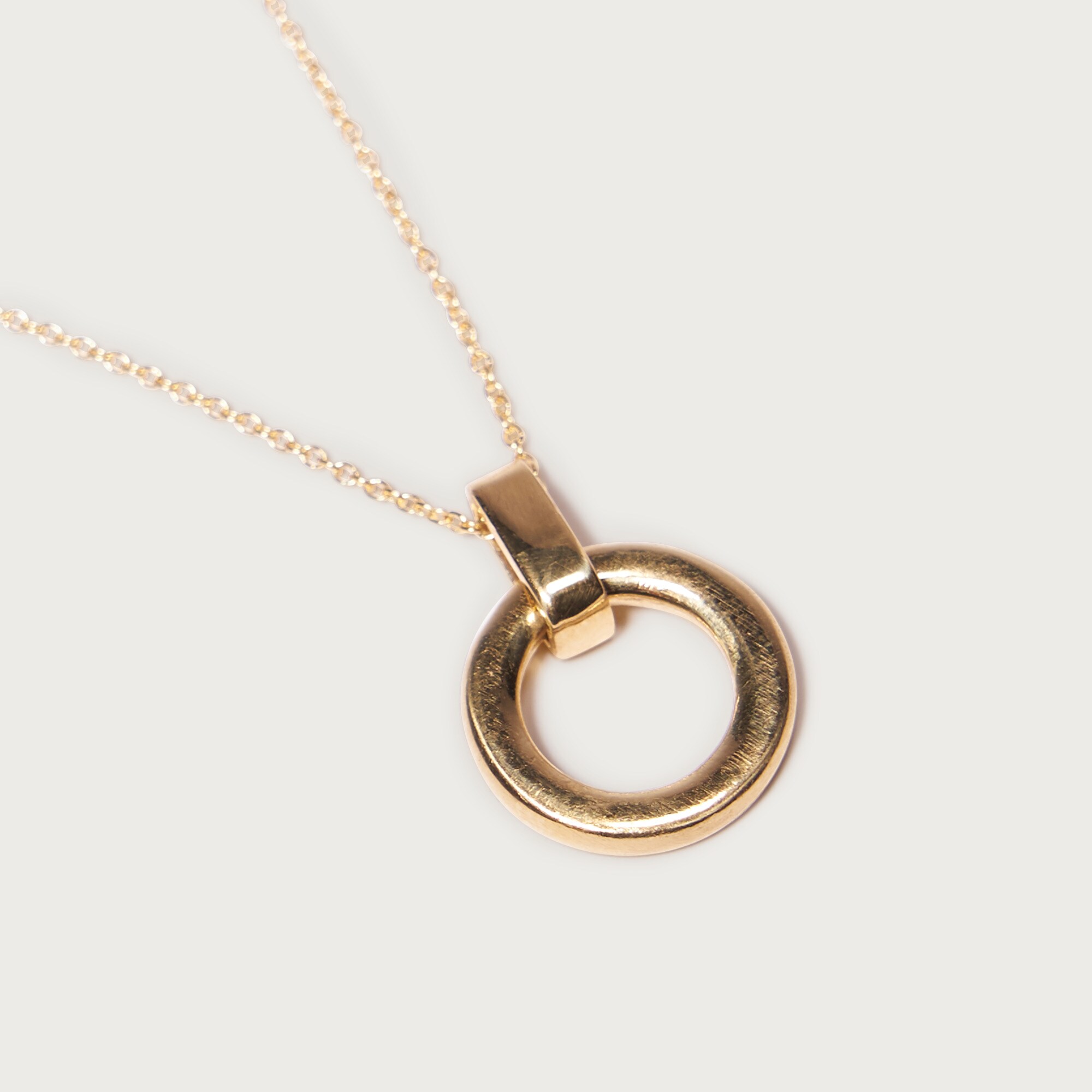 Odette New York® Beau necklace in brass