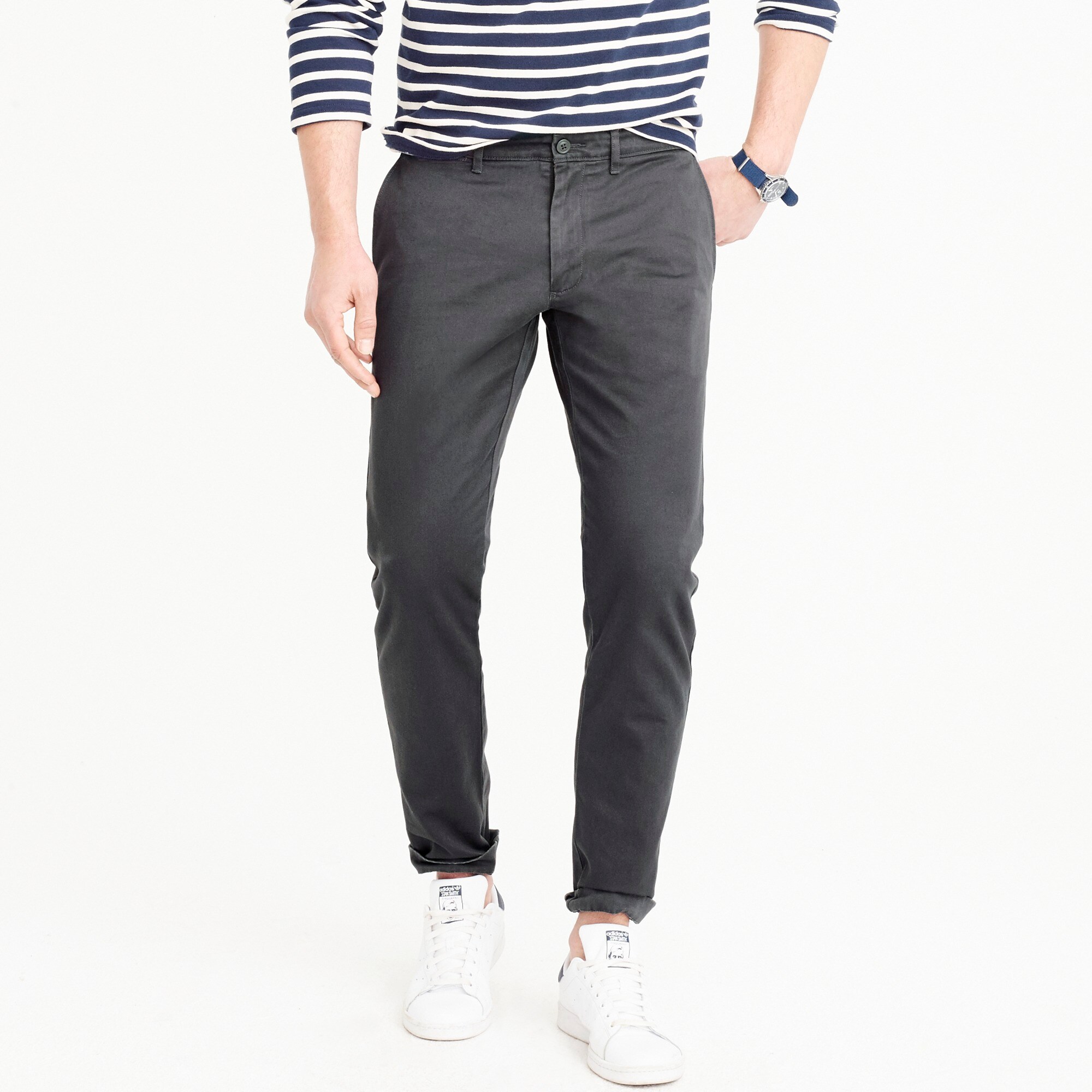 stan smith with trousers