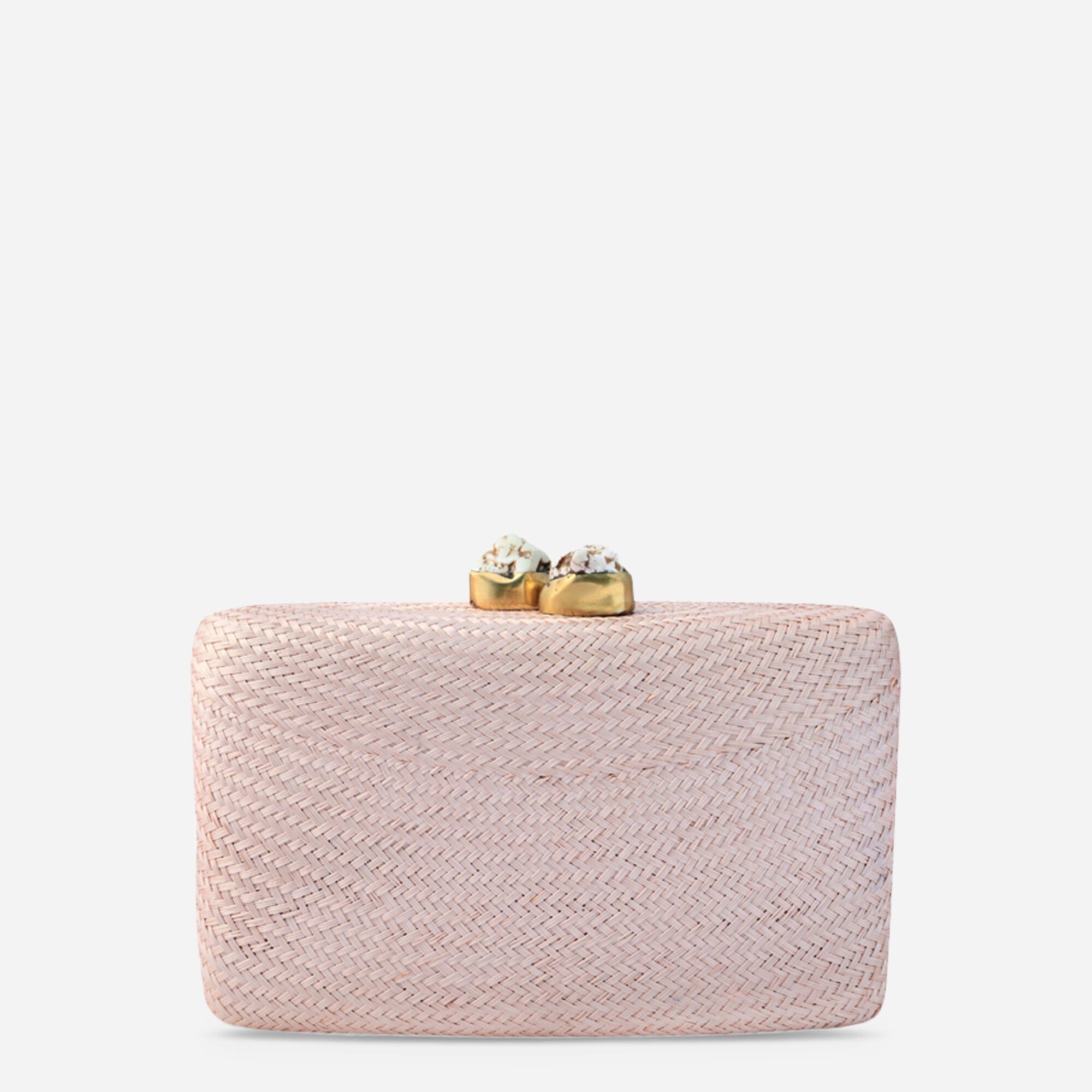 womens KAYU&reg; Jen clutch with white stone