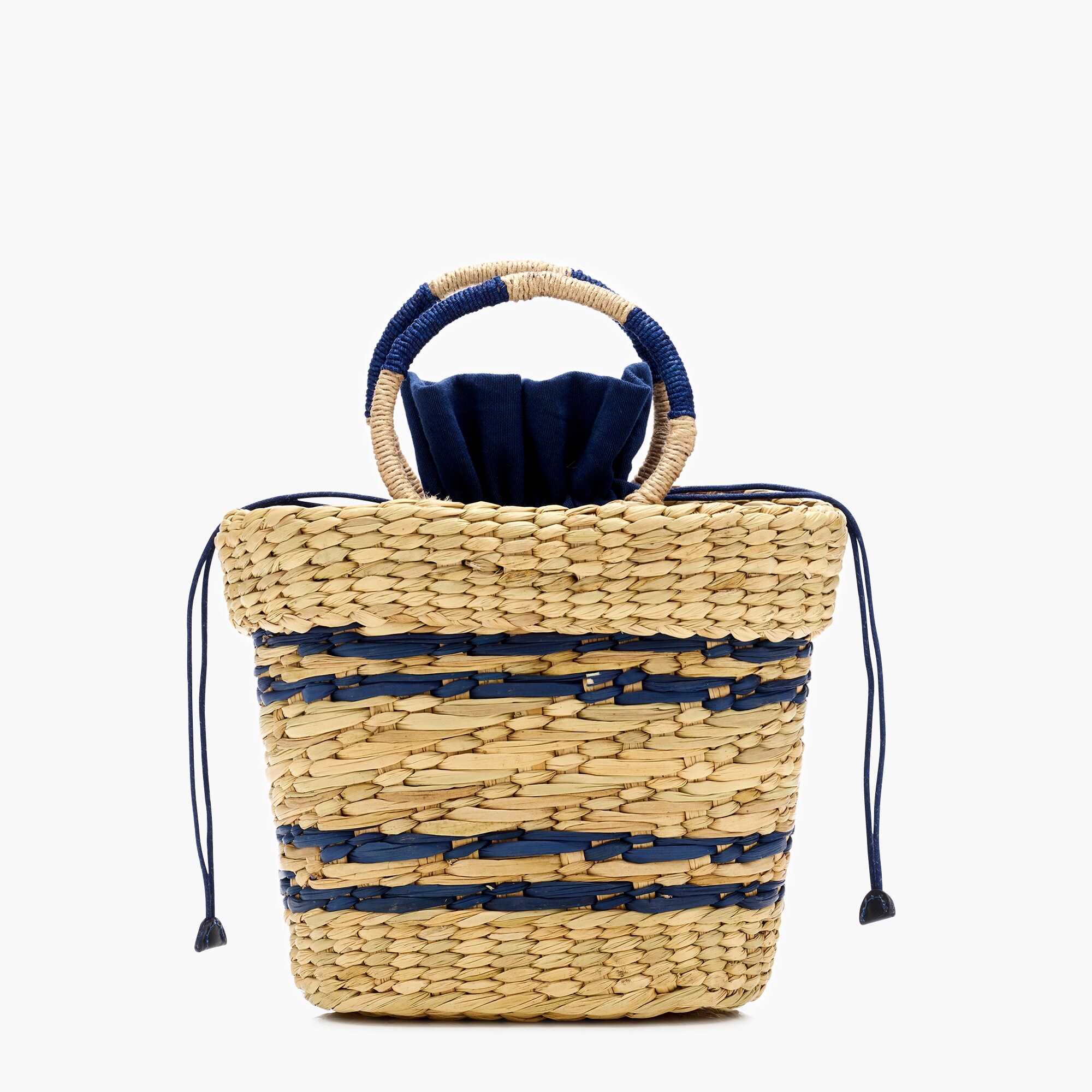 Poolside X J.Crew striped Mak mini beach tote