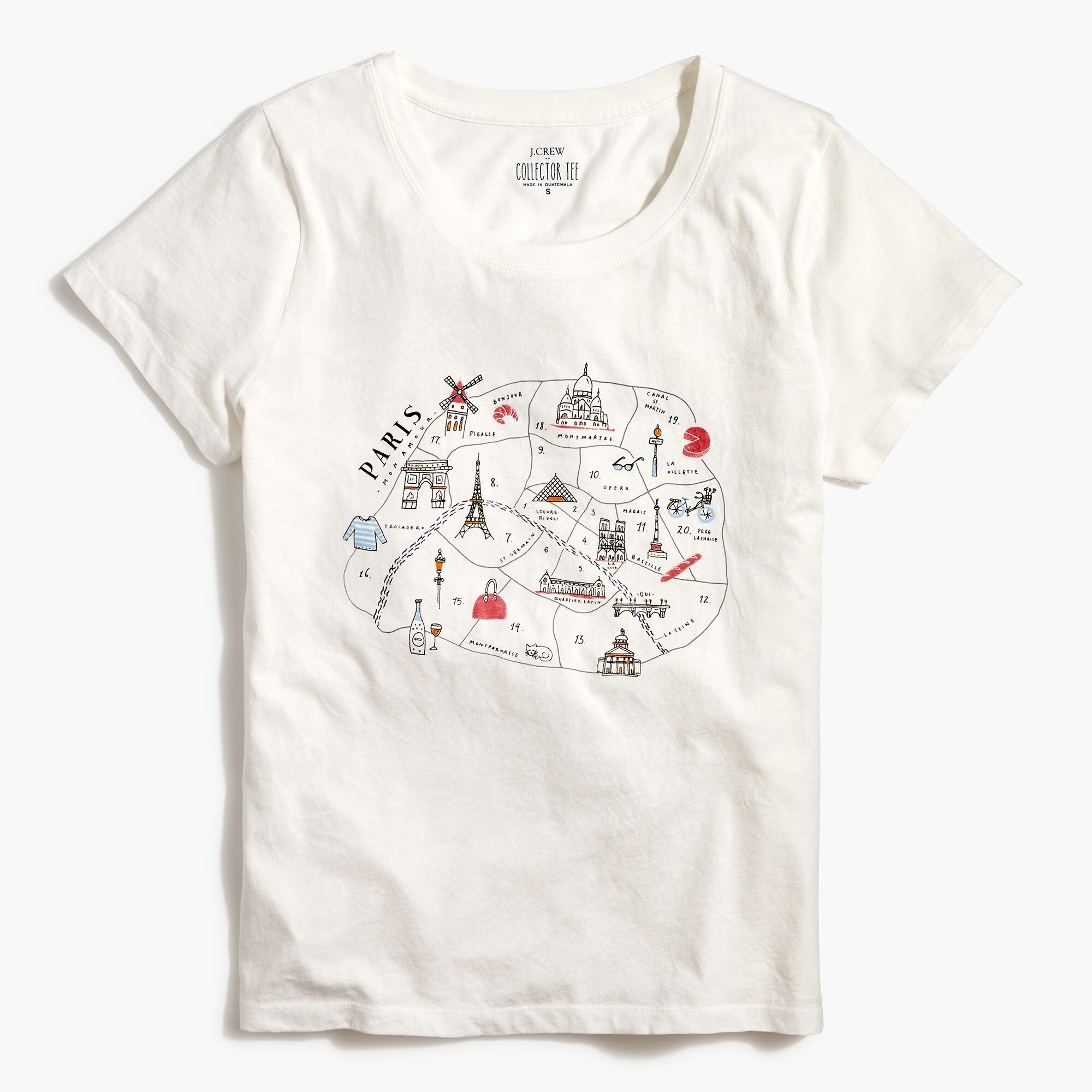 Paris graphic tee