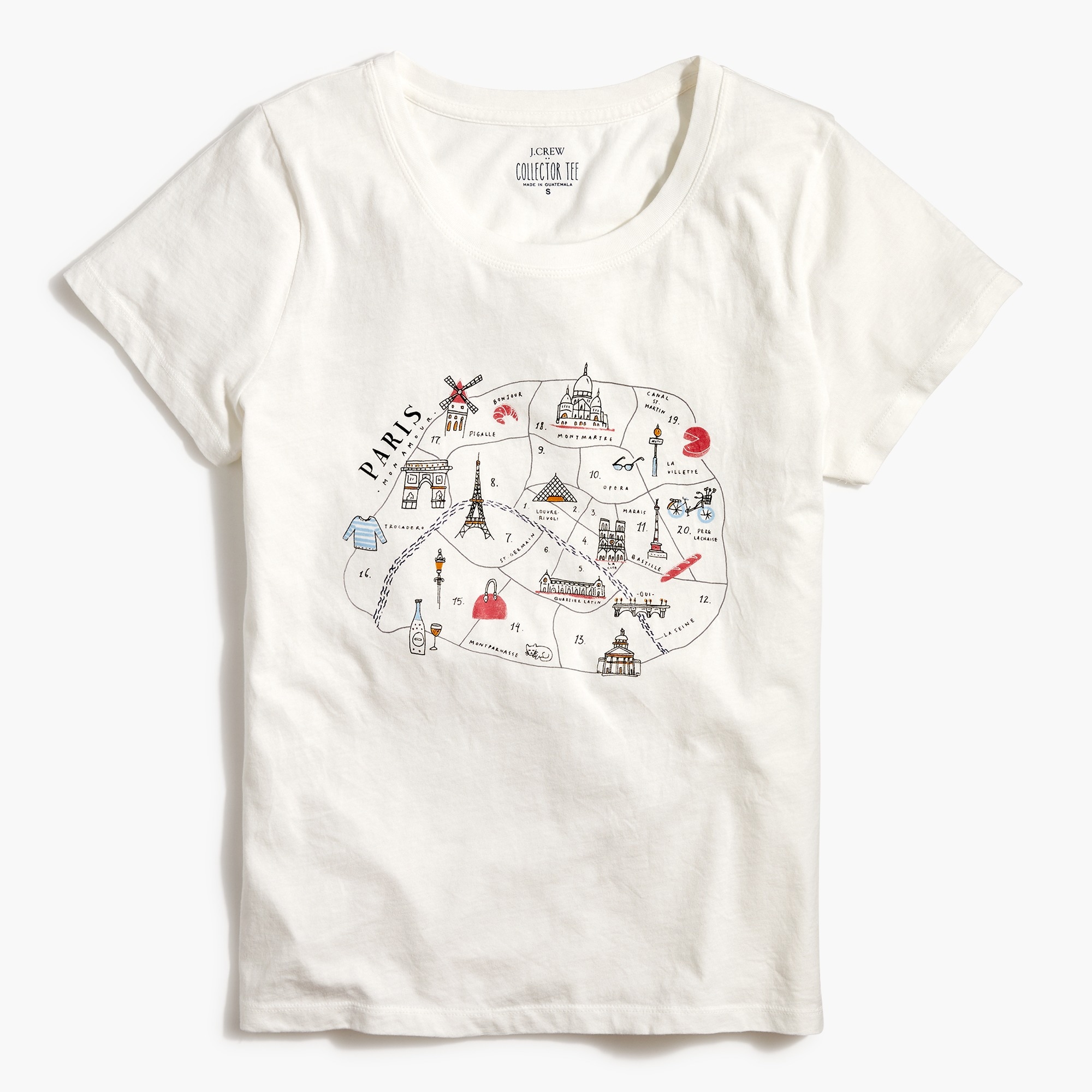 Paris graphic tee
