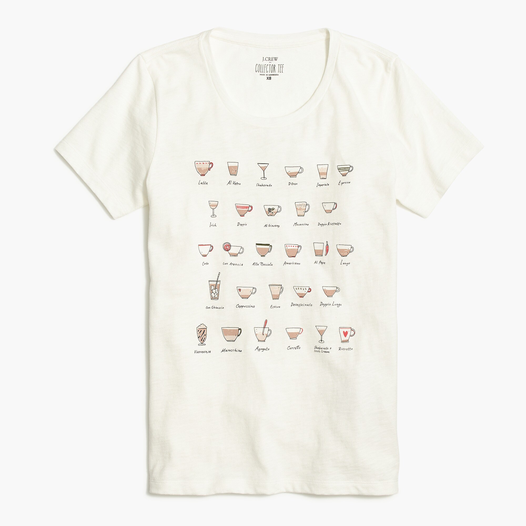 Coffee graphic tee