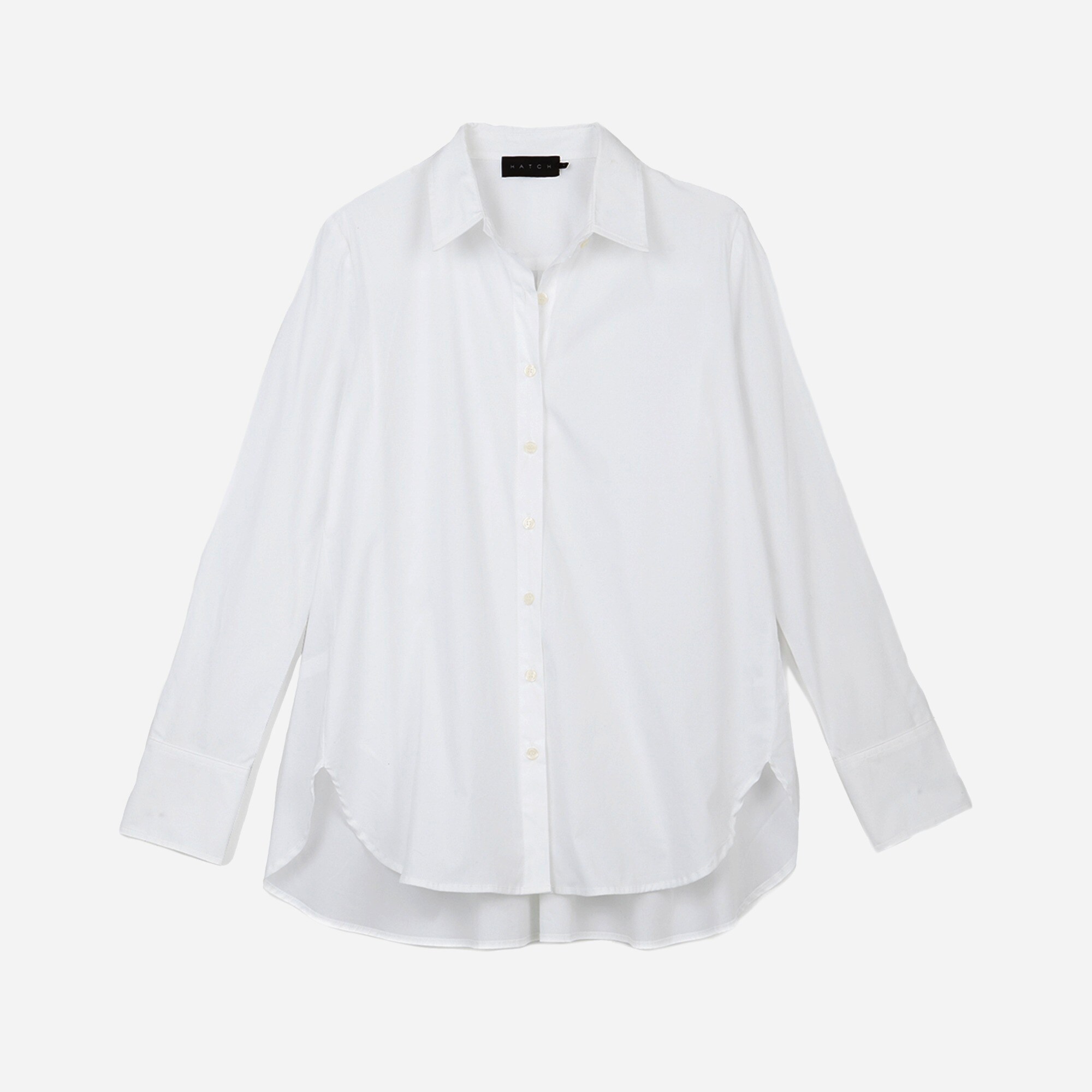 womens white button down shirt
