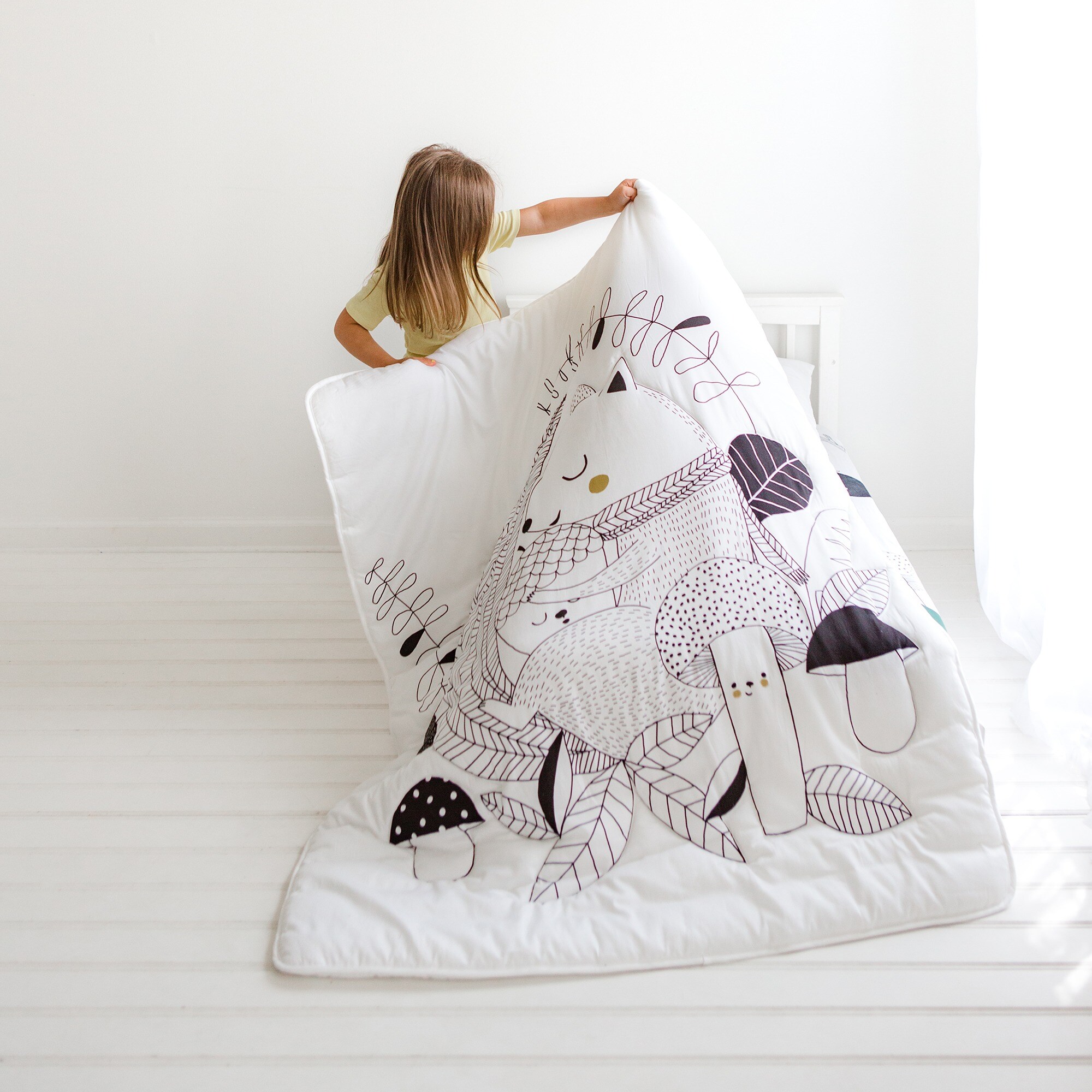 J Crew Rookie Humans Squirrel Toddler Comforter