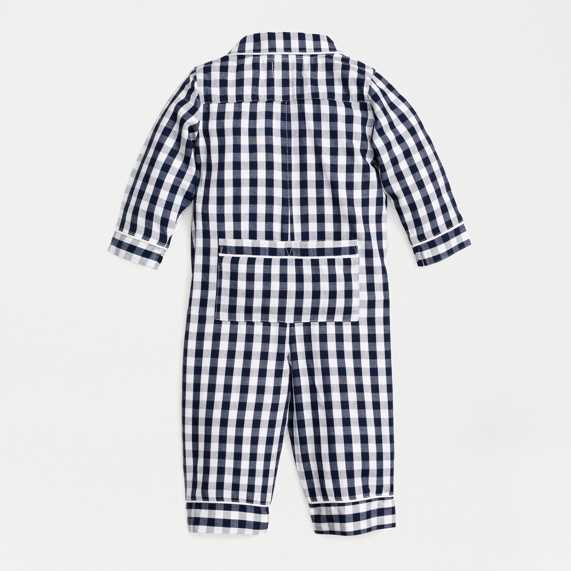 Petite Plume™ infants' romper in gingham