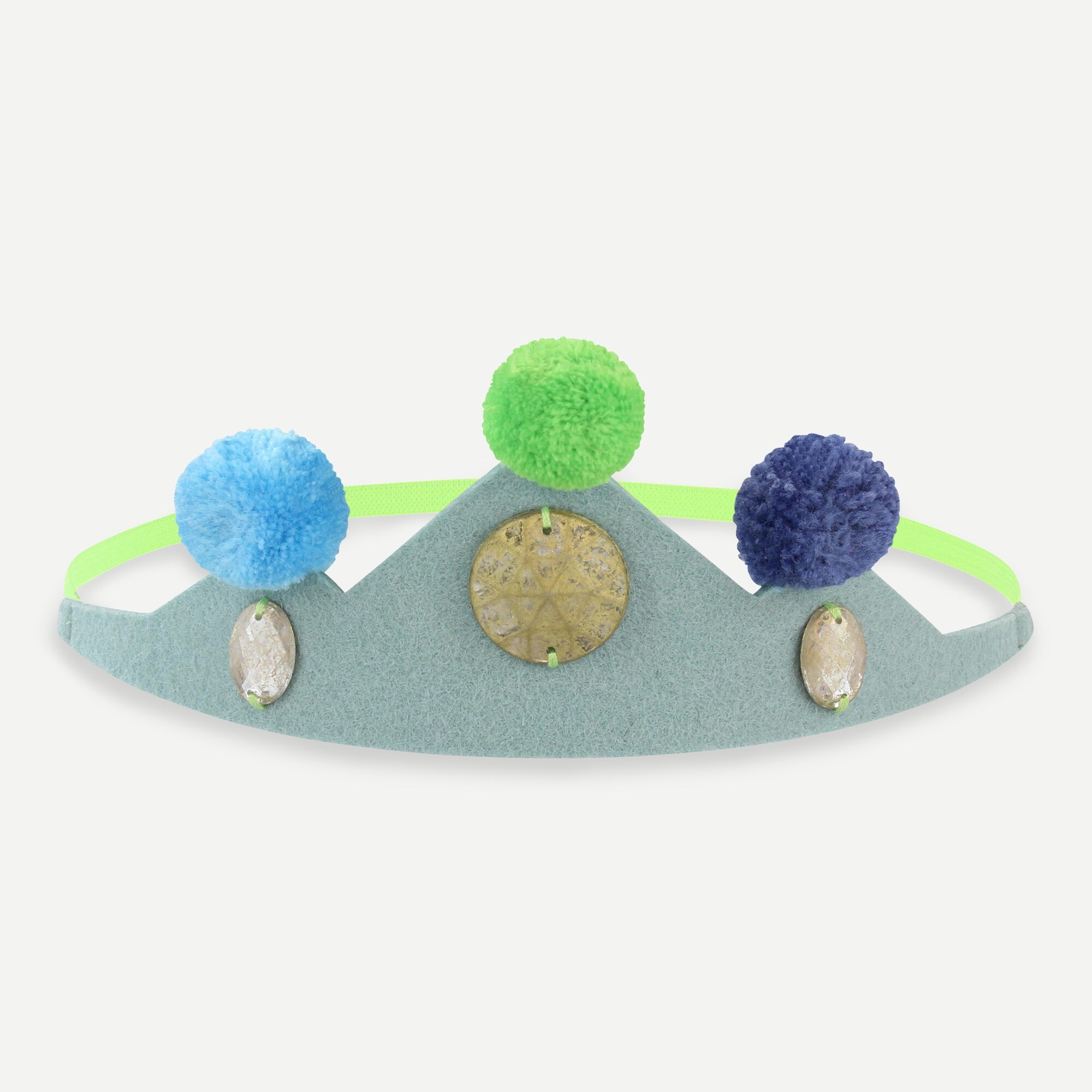 everbloom® toddler pom-pom crown