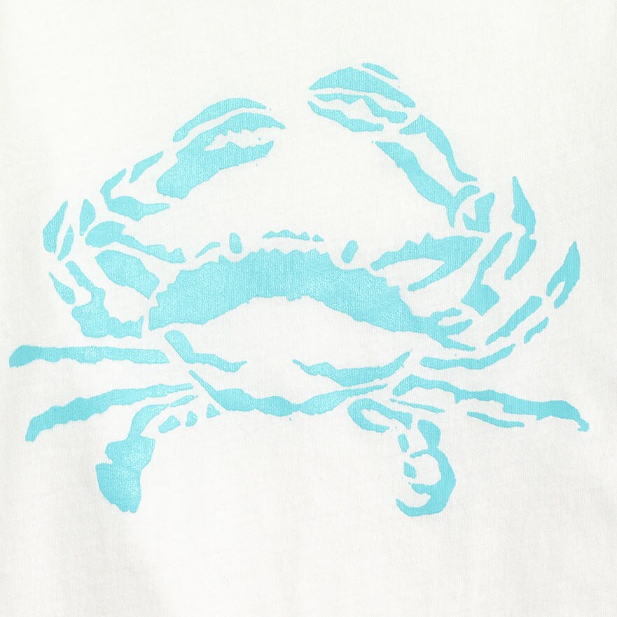 Girls' glitter crab graphic tee ND CRAB factory: girls' glitter crab graphic tee for girls