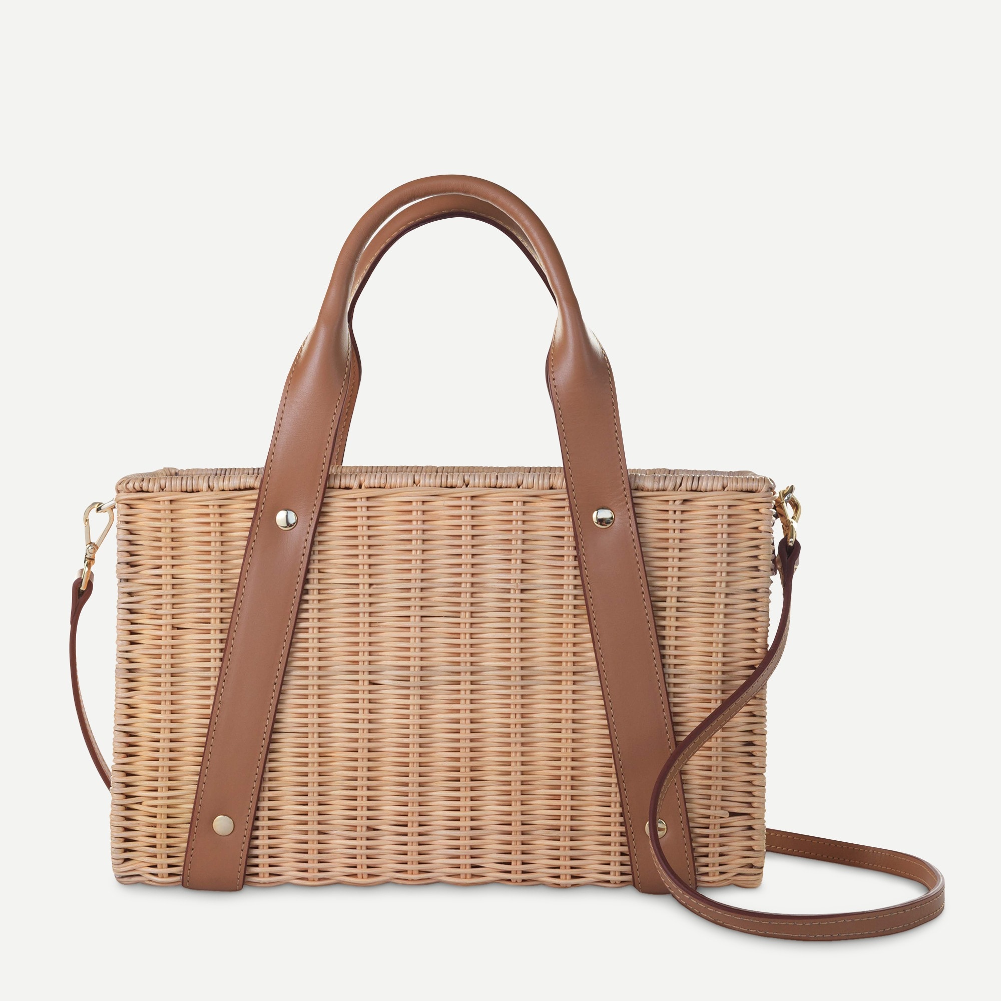 wicker tote