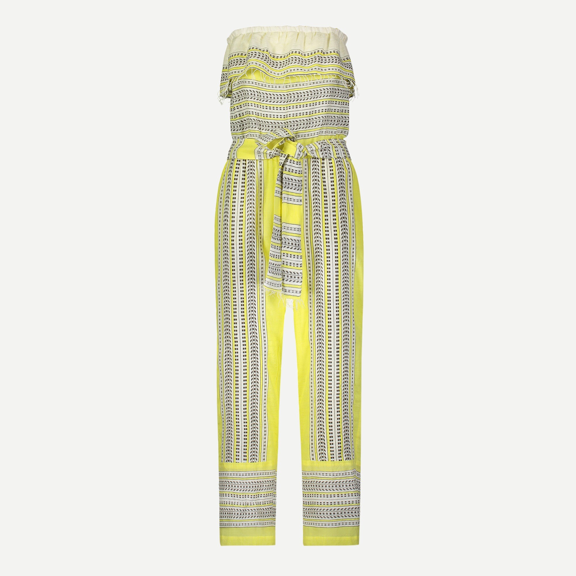 j crew yellow jumpsuit