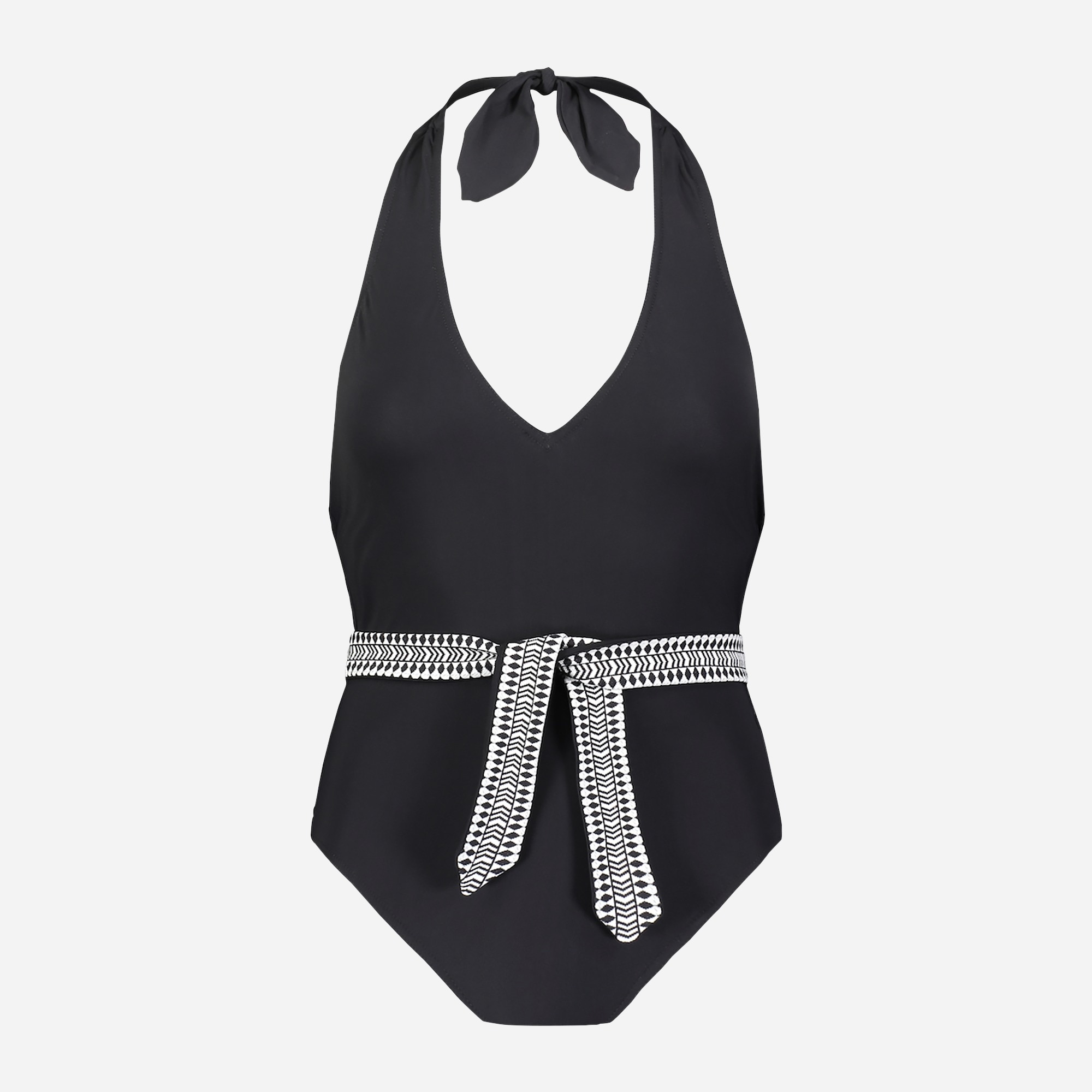 J.Crew: Lemlem Sofia Deep-V Belted One-piece Swimsuit For Women