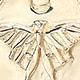 TALON JEWELRY dusk to dawn luna moth pendant necklace GOLD j.crew: talon jewelry dusk to dawn luna moth pendant necklace for women
