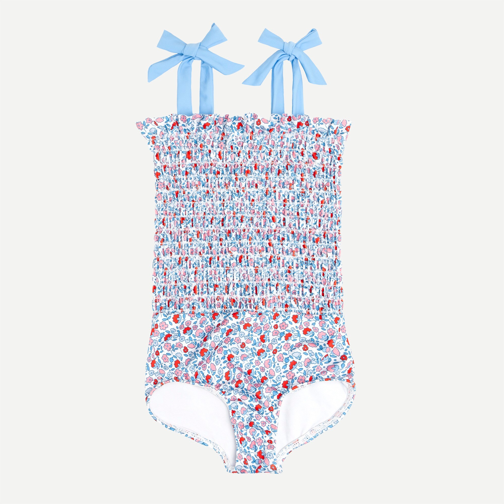 smocked swimsuit baby