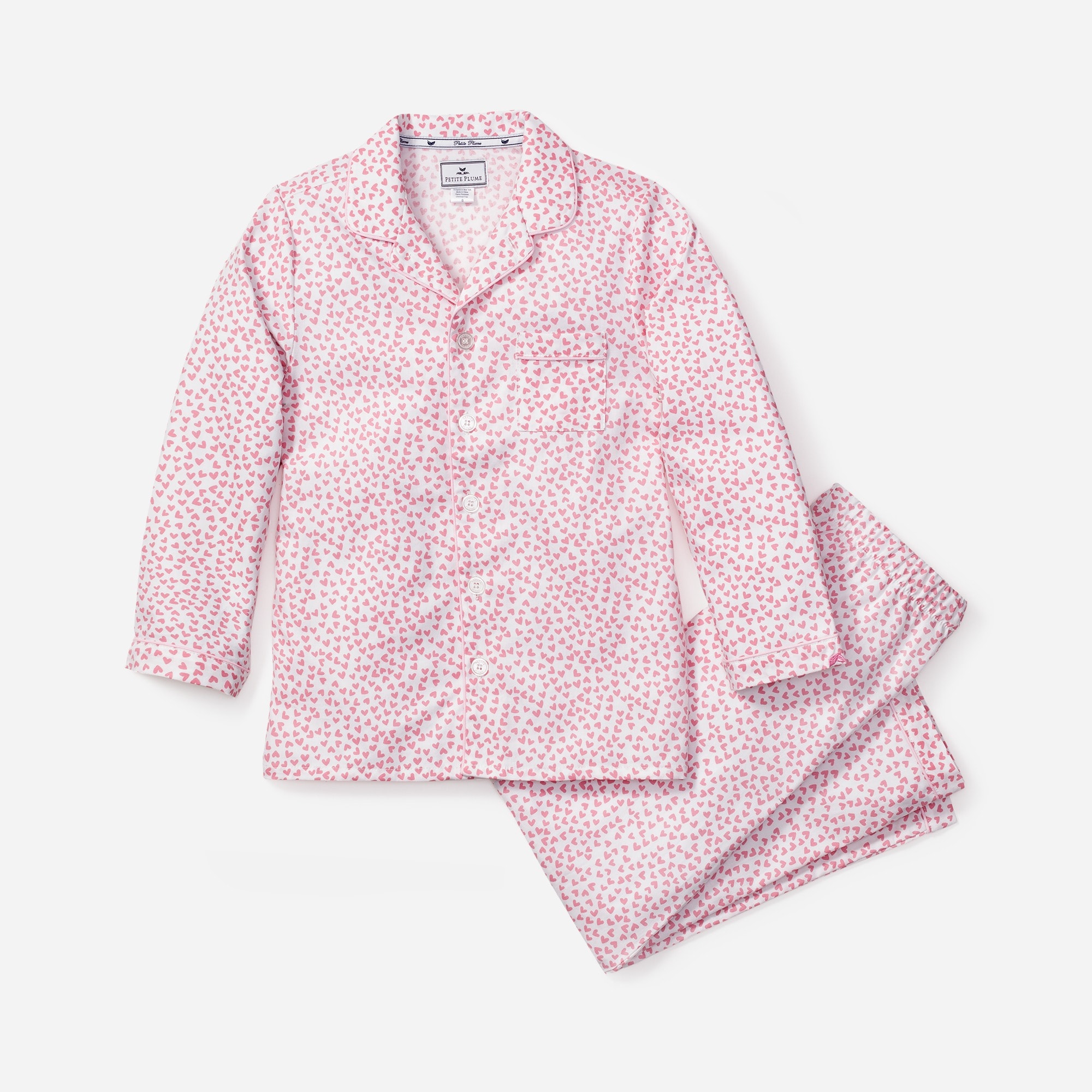 girls Petite Plume™ kids' pajama set