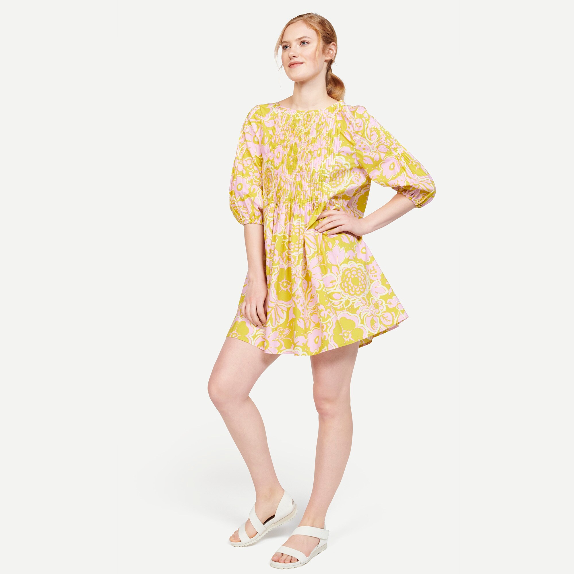 WHIT® pintuck dress