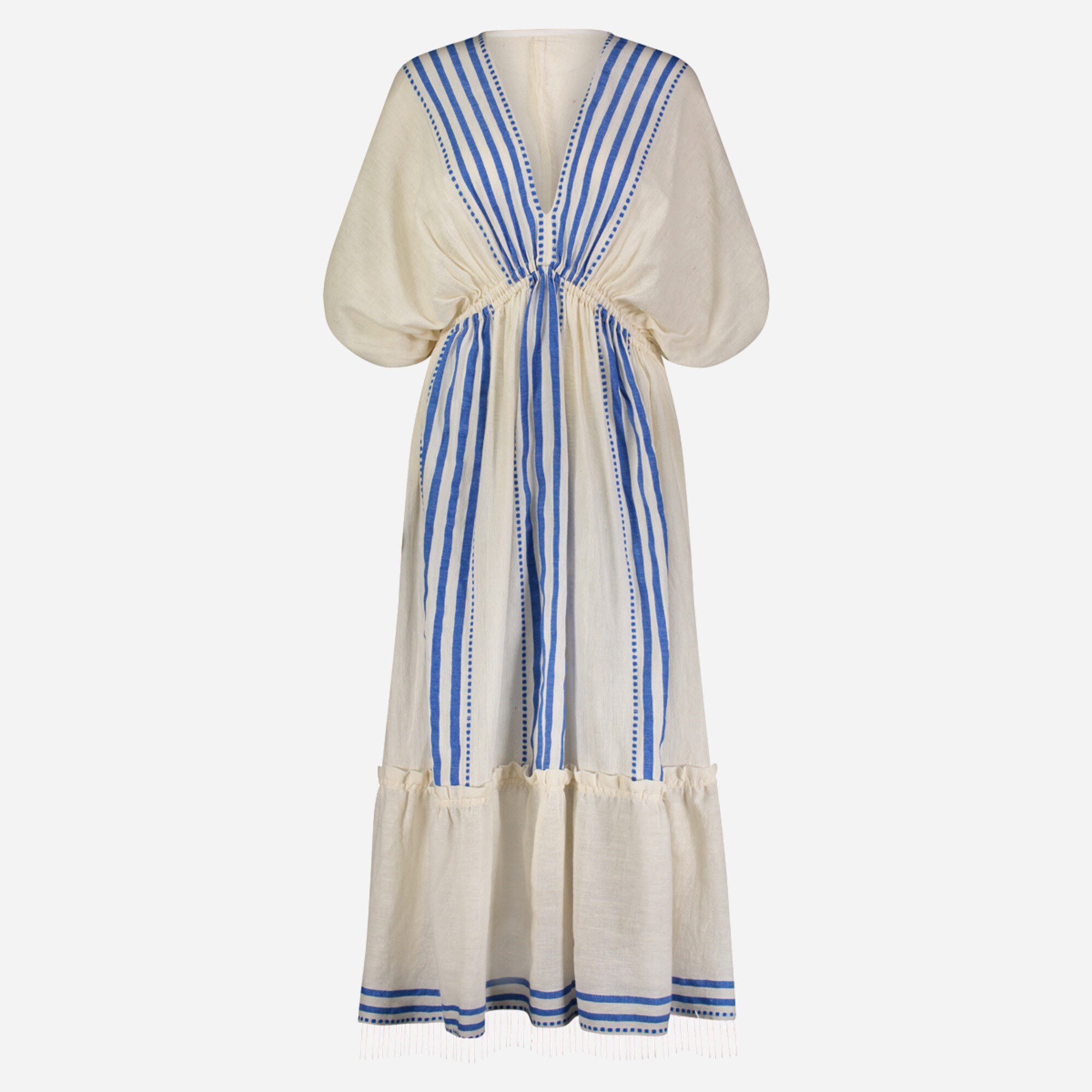 lemlem eshe plunge-neck dress