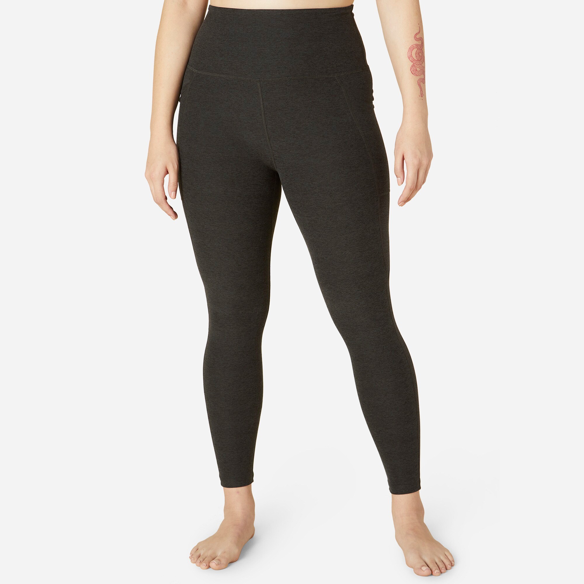womens Beyond Yoga® spacedye out of pocket high-waisted midi leggings