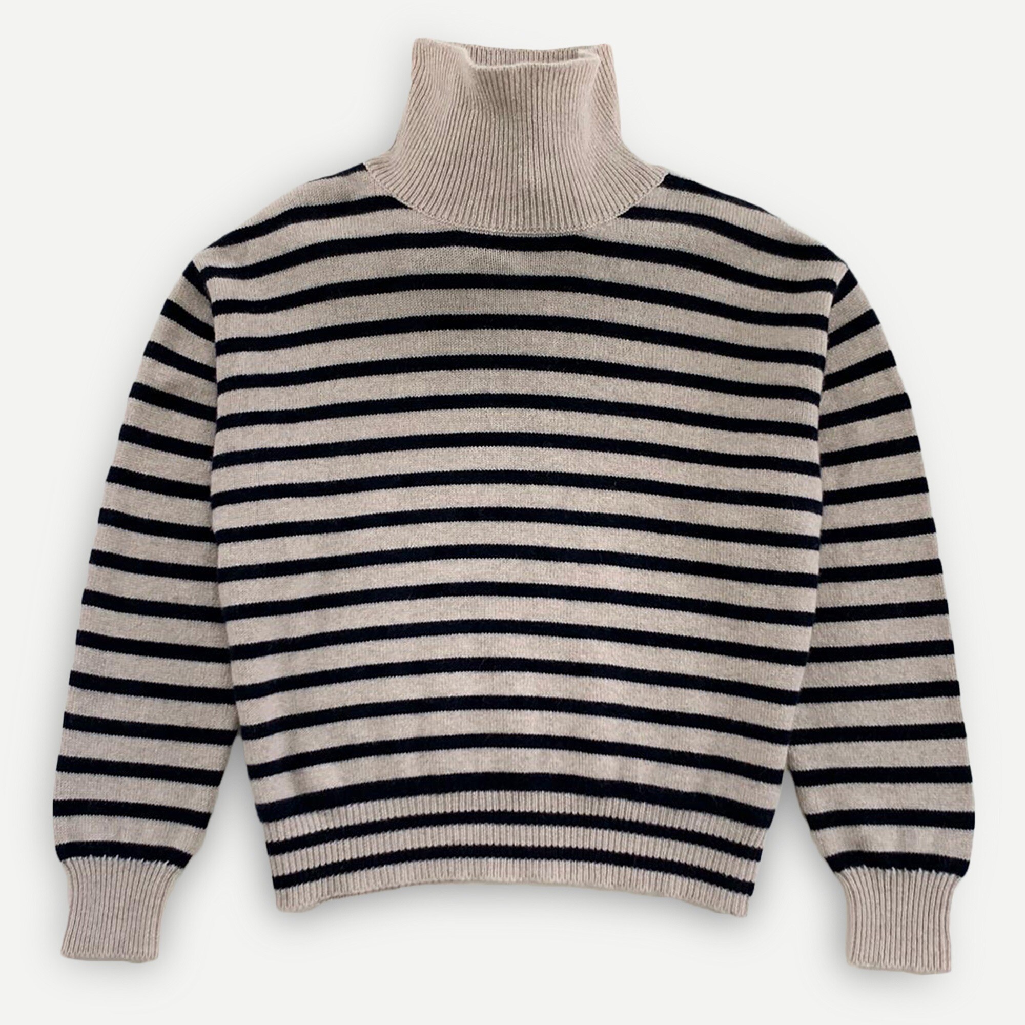 DEMYLEE ボーダーHANNES TURTLENECK STRIP DEMYLEE New York™ Emerie Striped Turtleneck Sweater For Women | J.Crew