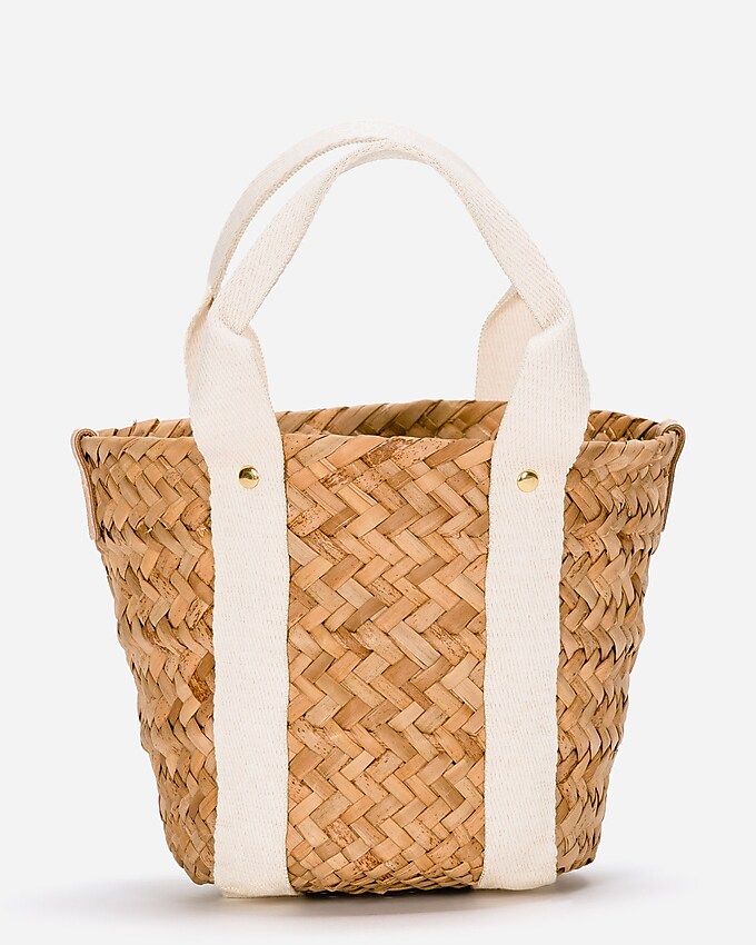 j.crew: kayu® mini colbie tote for women, right side, view zoomed
