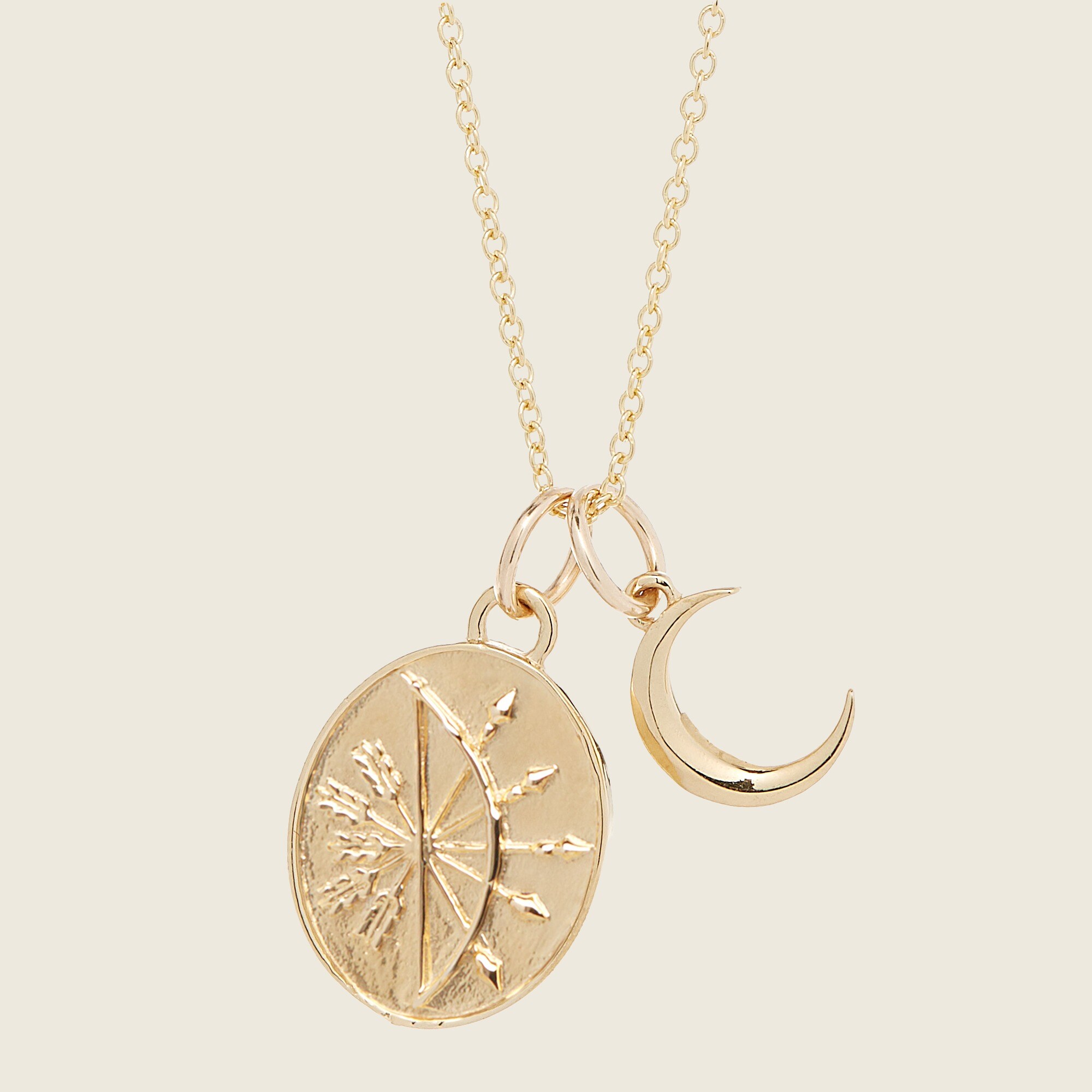 TALON JEWELRY Moon Sign layered necklace