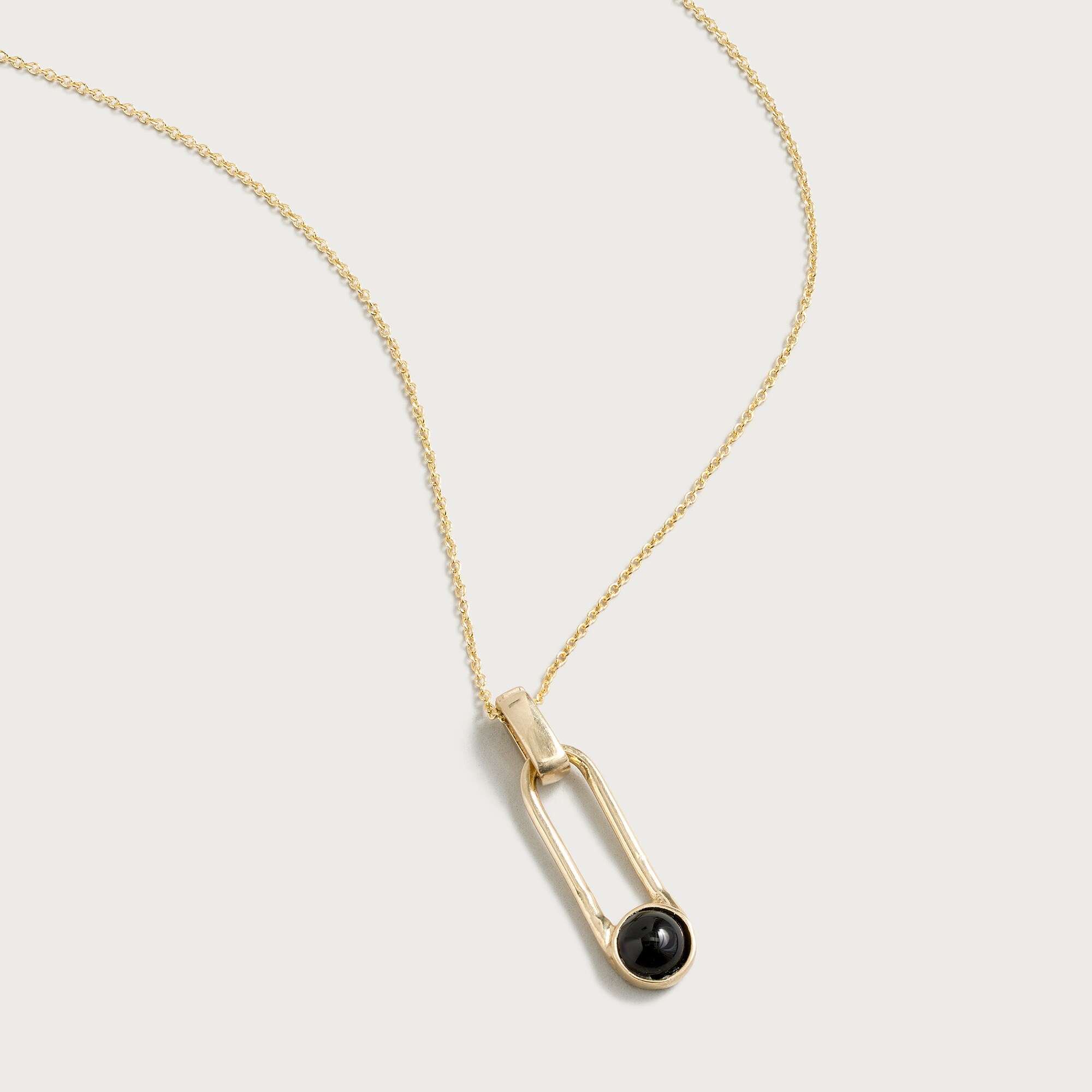 Odette New York® aura black onyx necklace
