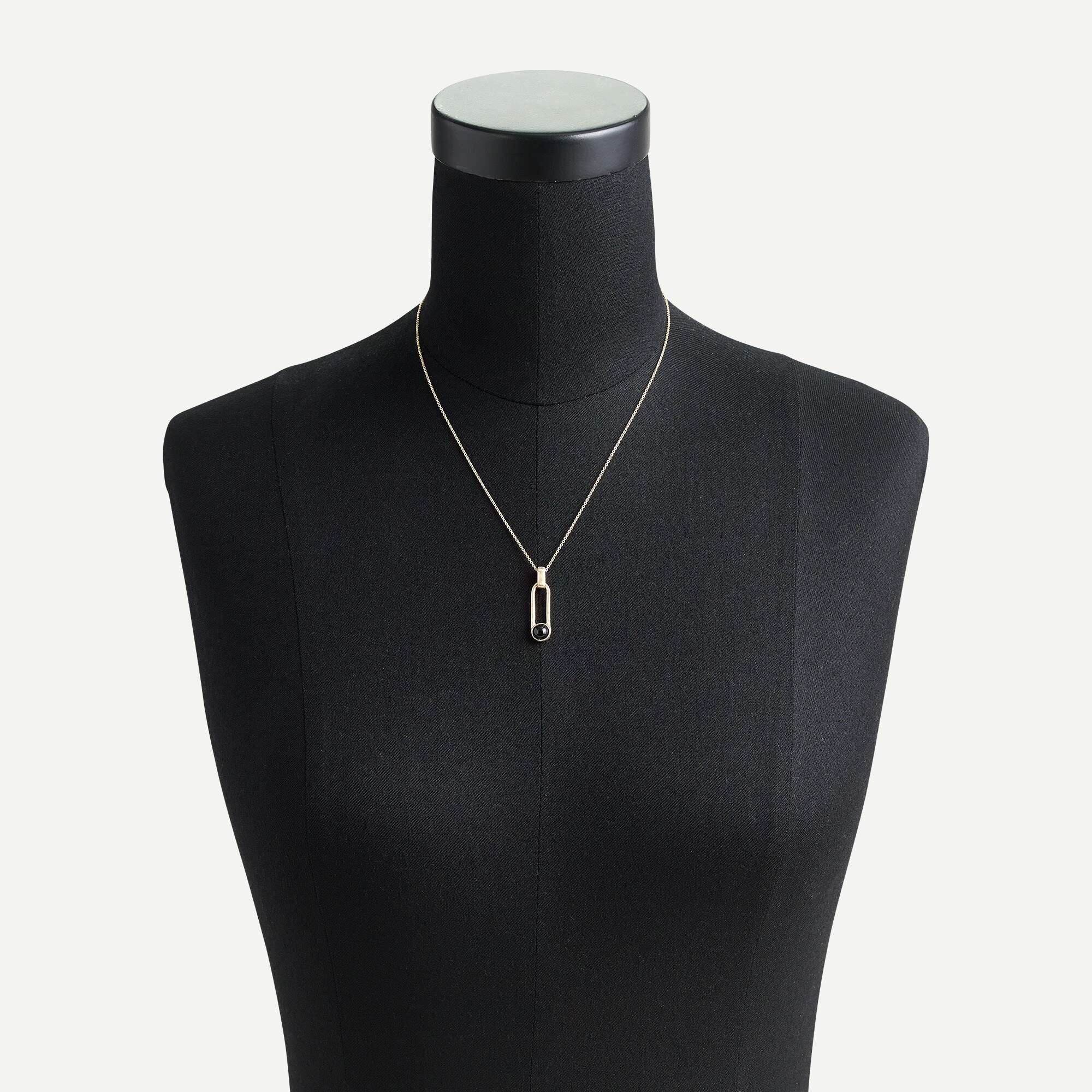 Odette New York® aura black onyx necklace